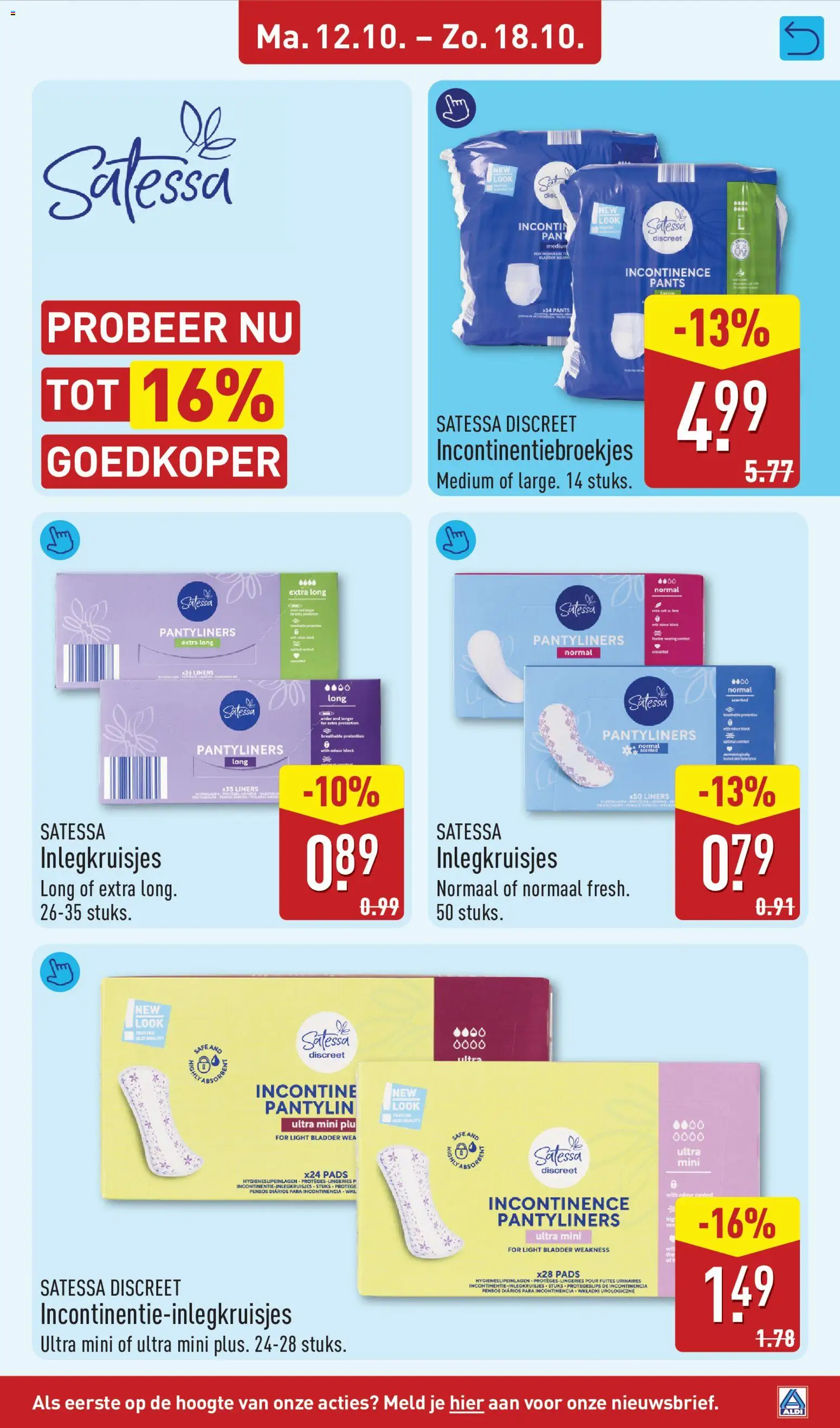 Aldi folder week 42 Folder in Nederland