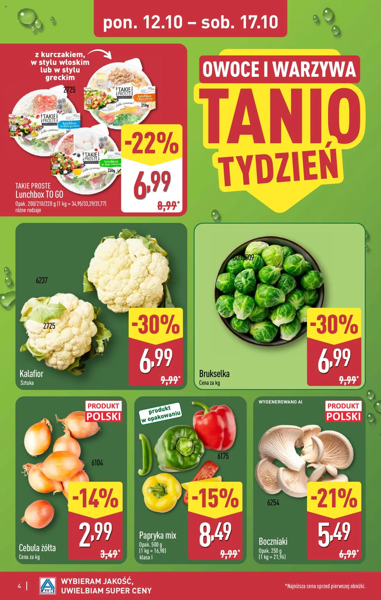 Aldi gazetka Gazetka in Polska