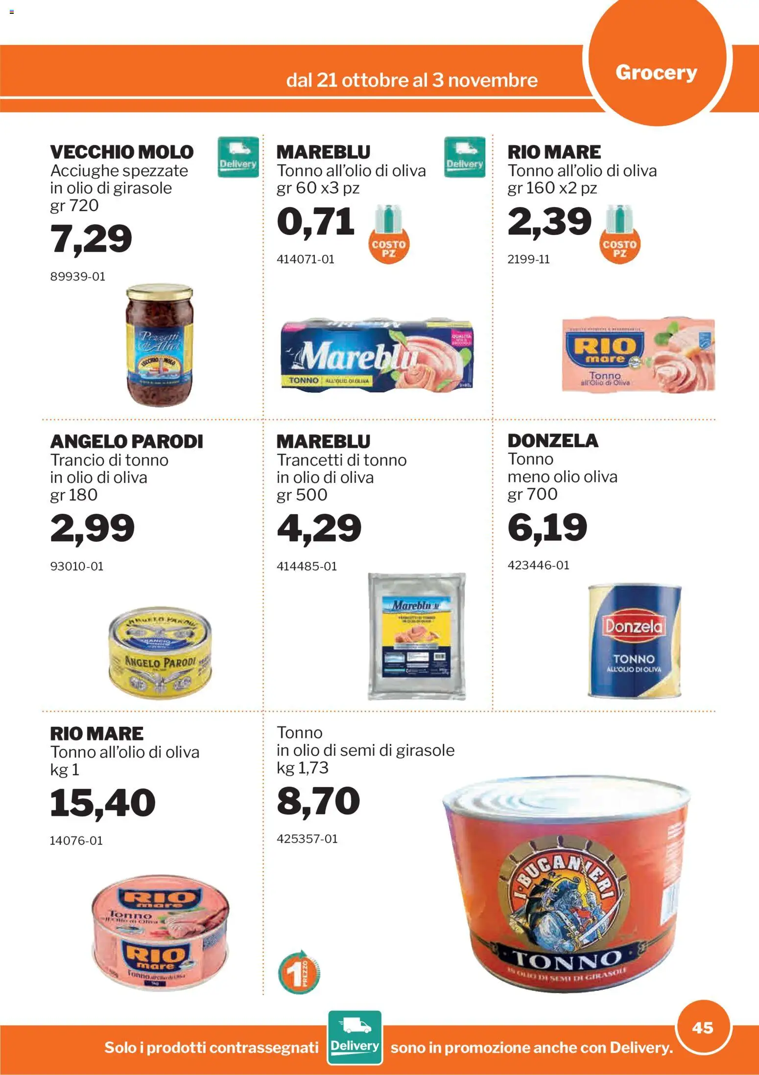 Sogegross volantino Volantino in Italy
