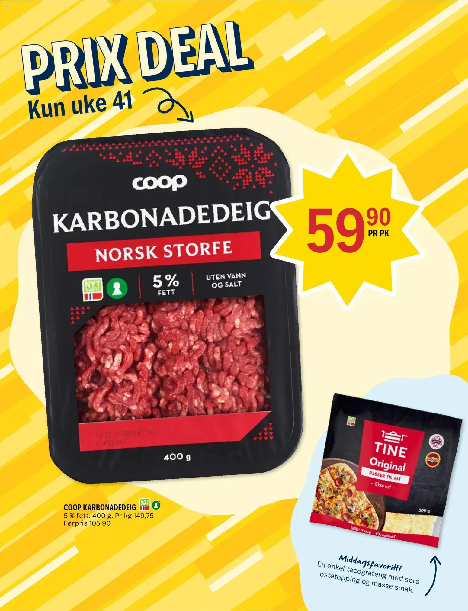 Coop Prix kundeavis Kundeavis in Norge