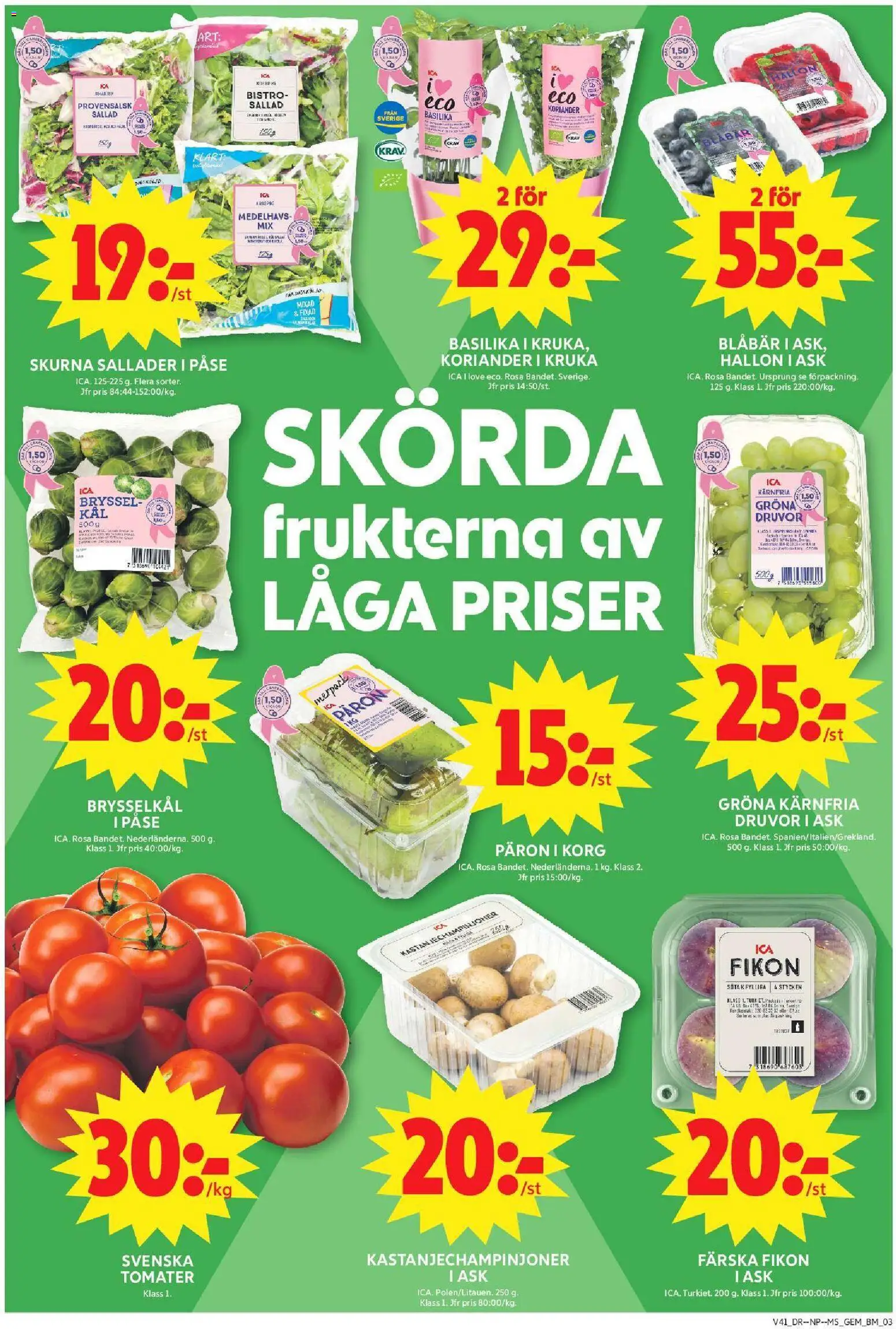 ICA Maxi erbjudanden Reklamblad in Sverige
