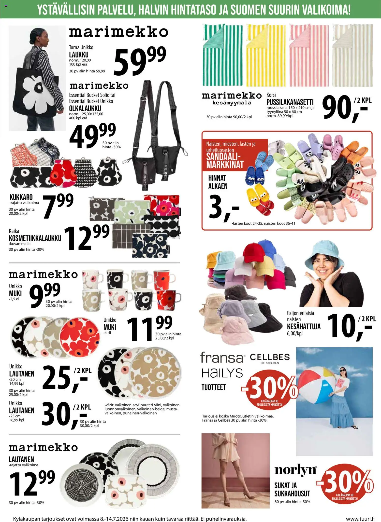 🛍️ Tuuri tarjoukset alkaen 08/07/2026 » Katso huipputarjoukset ja säästä jo tänään! 💰 | Suomi