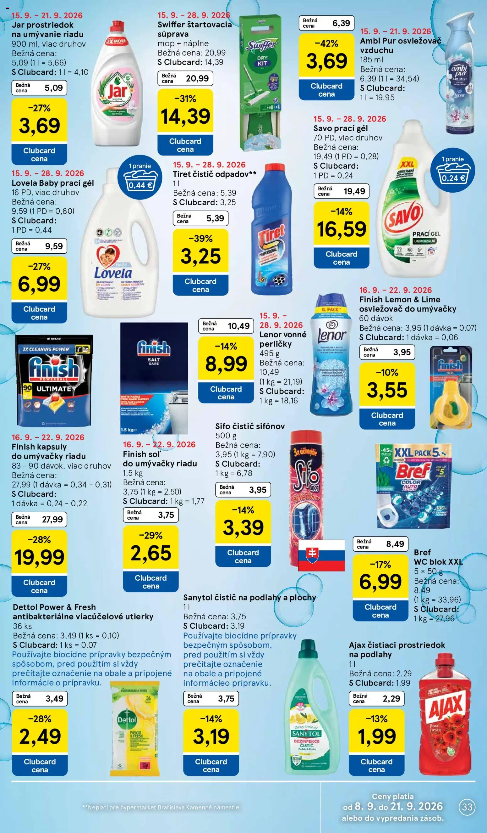 Tesco Hypermarket - leták Leták in Slovensko