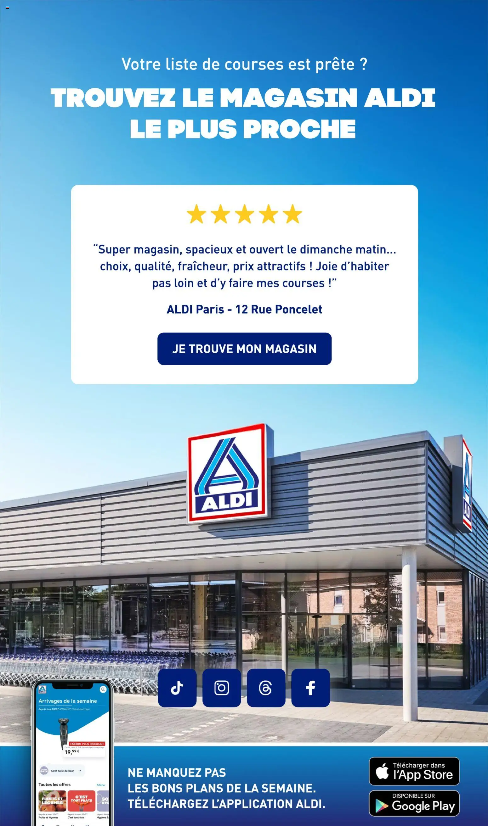 Aldi catalogue Catalogue in France