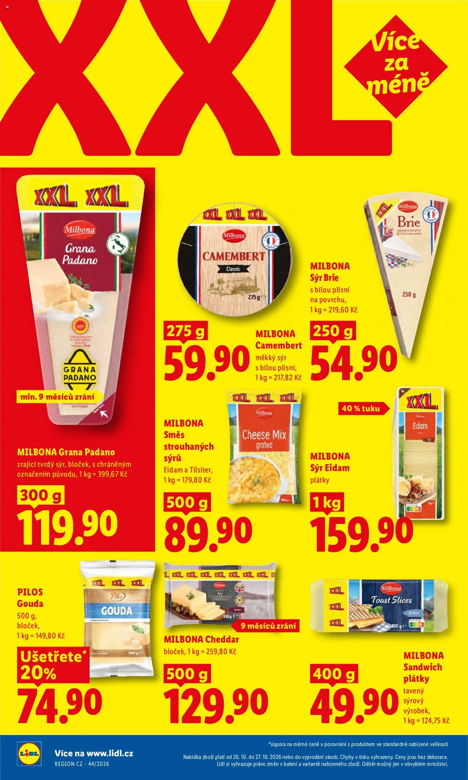 Lidl leták Leták in Česko