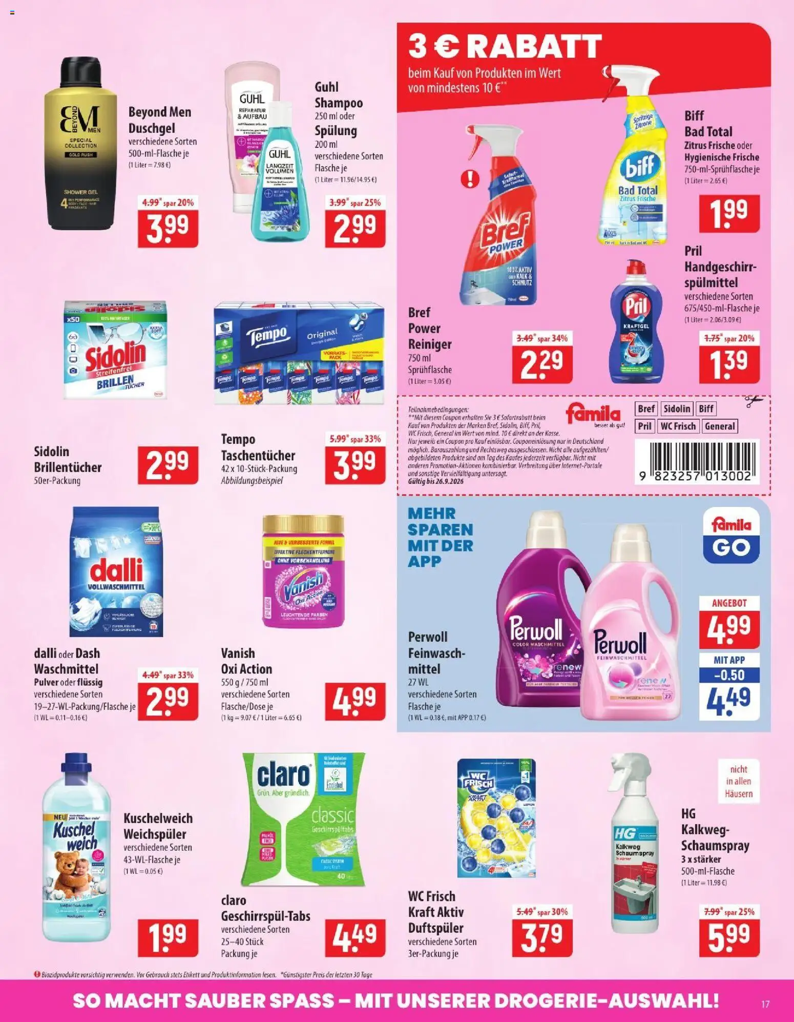 Famila Prospekt Prospekt in Deutschland