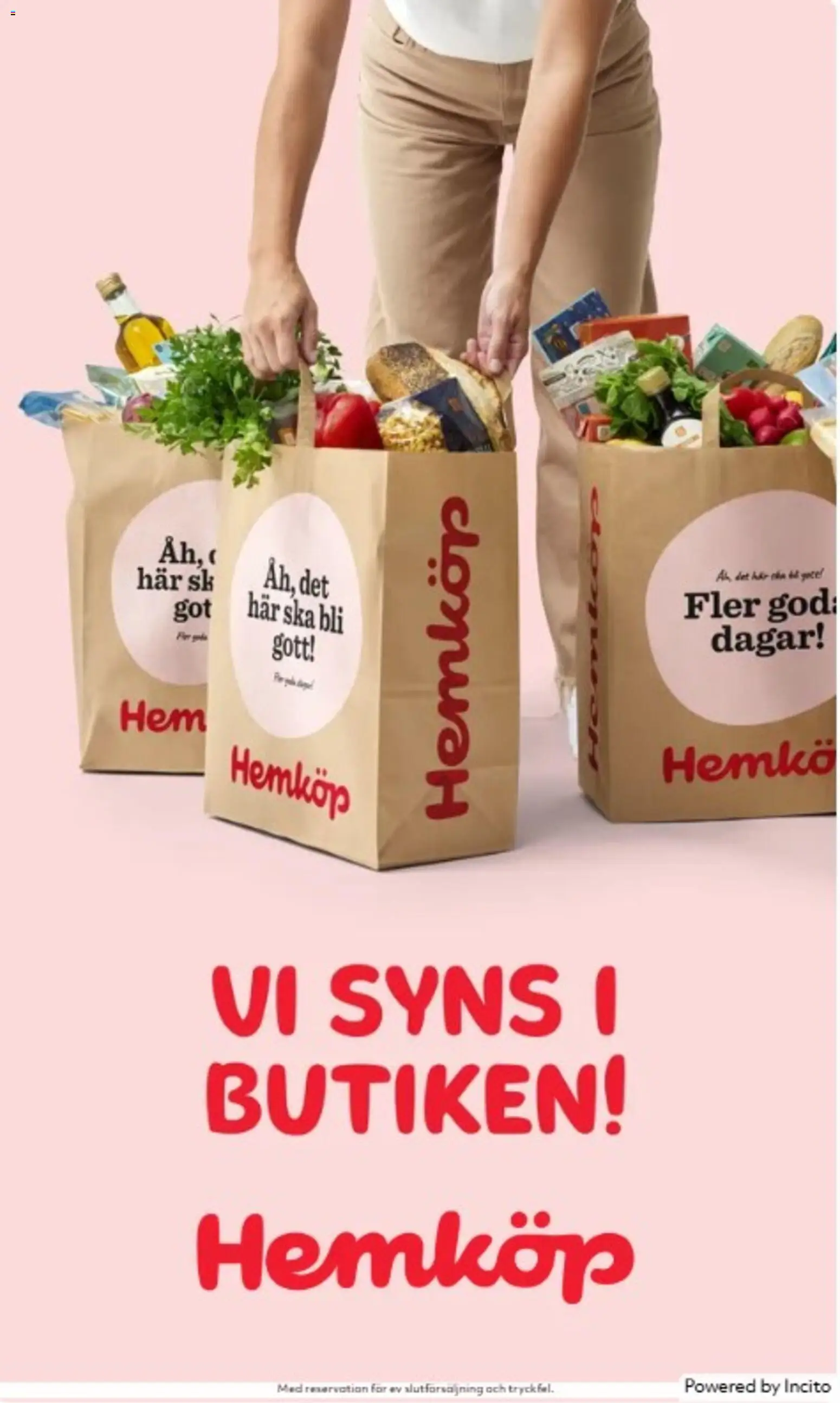 Hemköp erbjudanden Reklamblad in Sverige