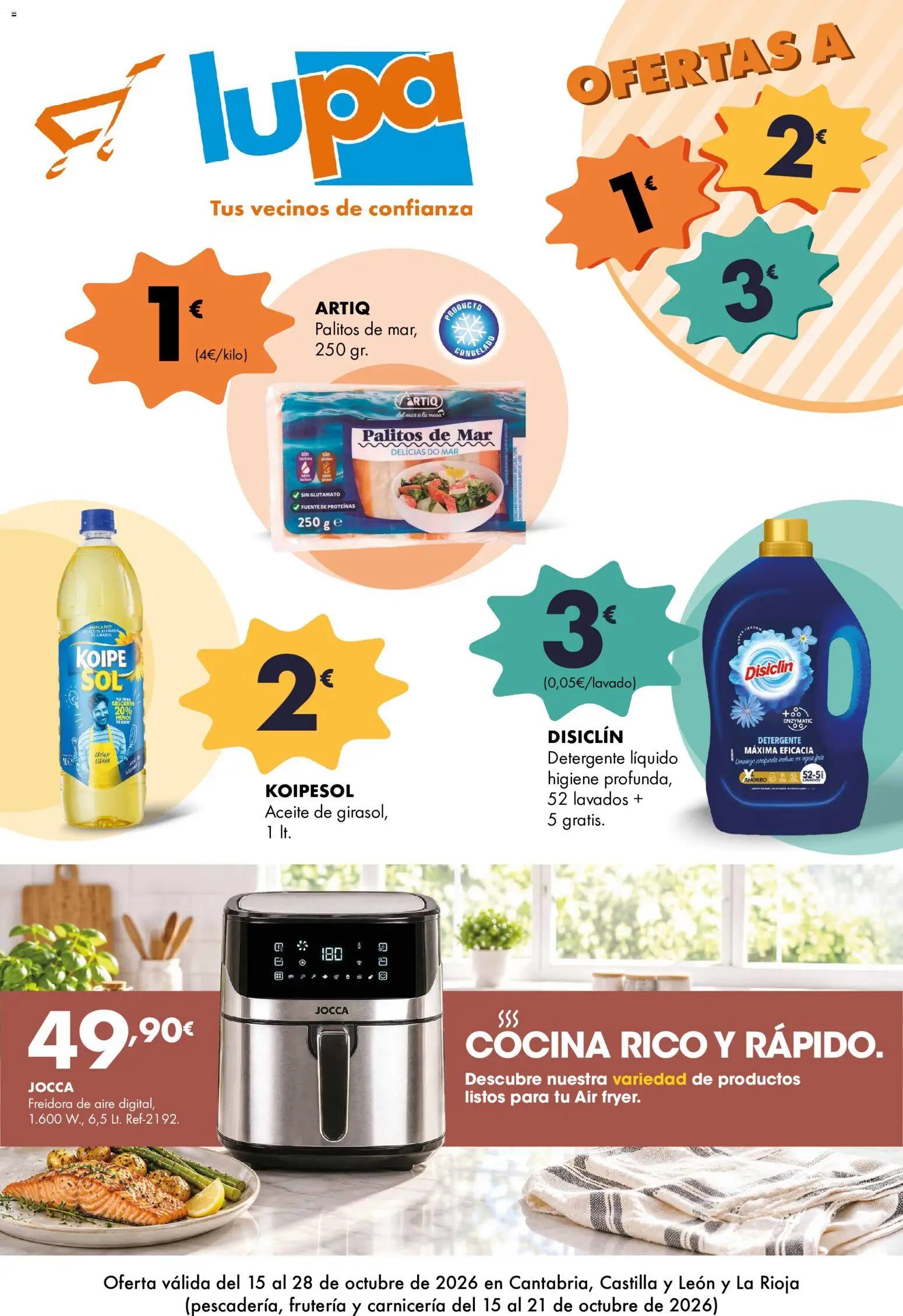 Lupa Supermercados folleto Folleto in España