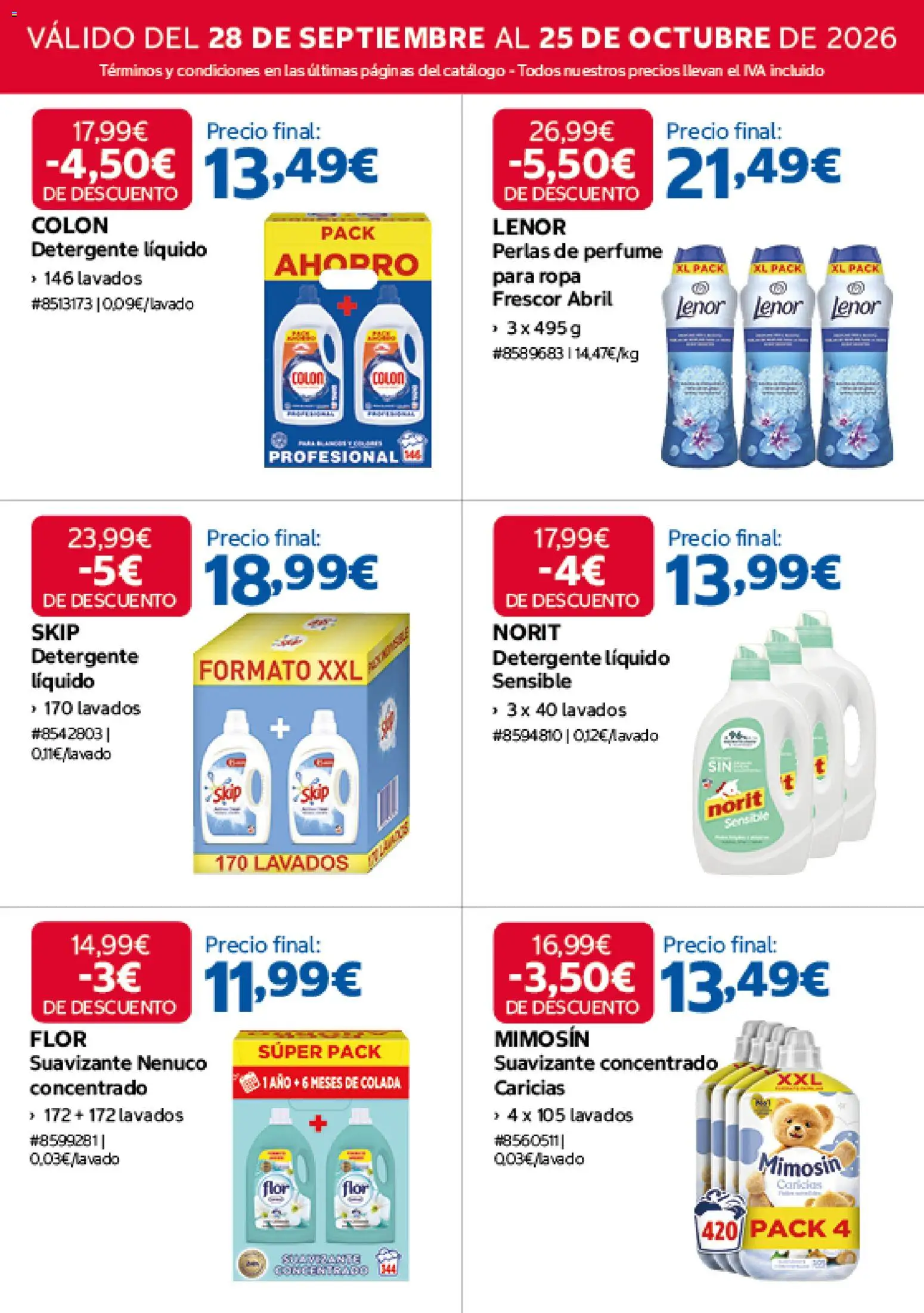 Costco catálogo Folleto in España