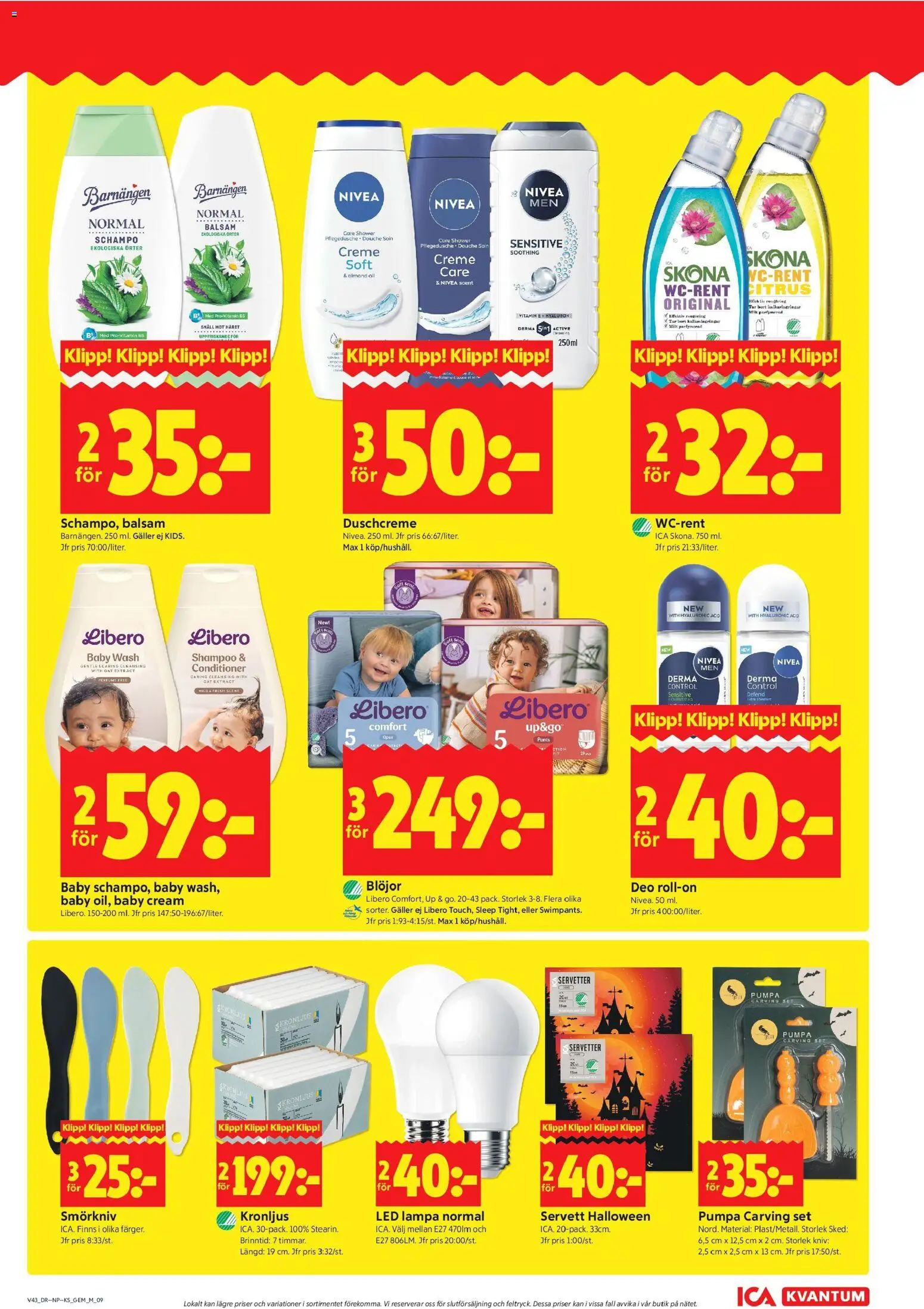 ICA Kvantum erbjudanden Reklamblad in Sverige