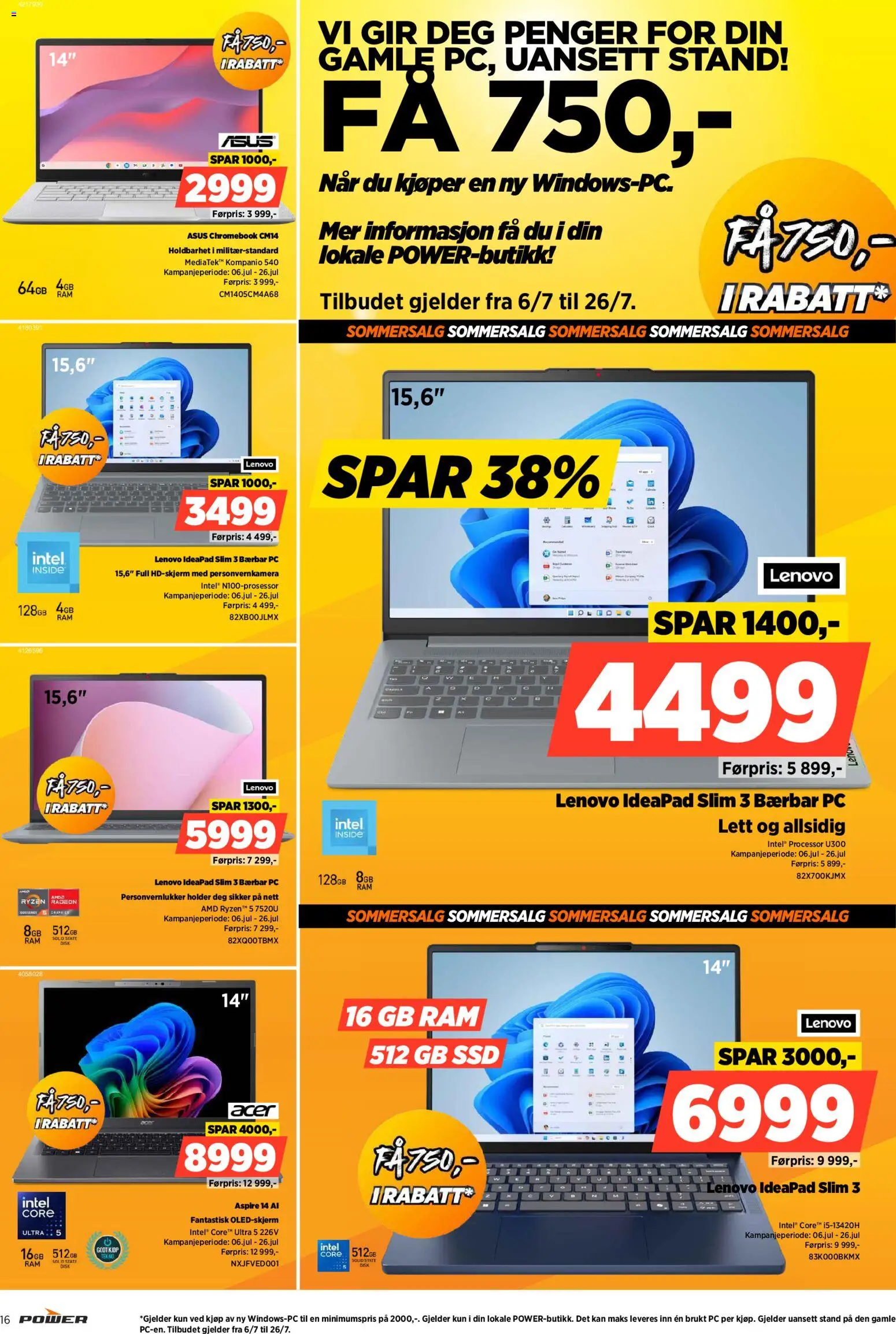 Nye » Power kundeavis « er nå online. Se alle Julitilbud på mobilen og spar! | Norge