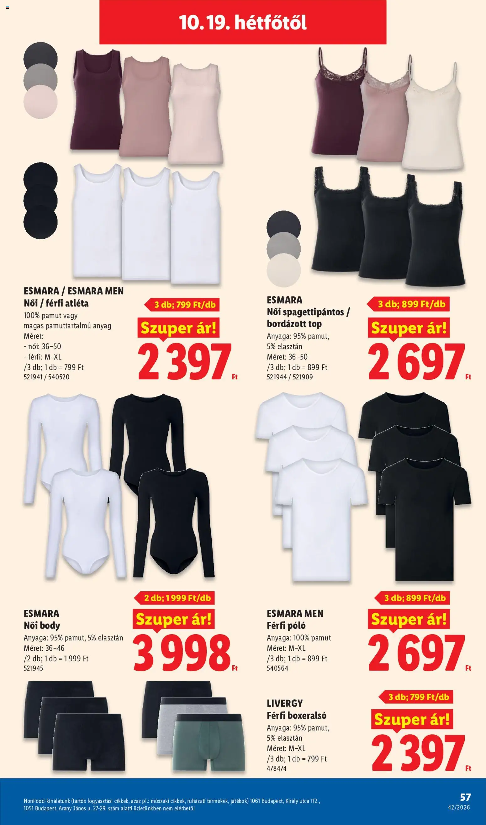 Lidl akciós újság Akciós újság in Magyarország