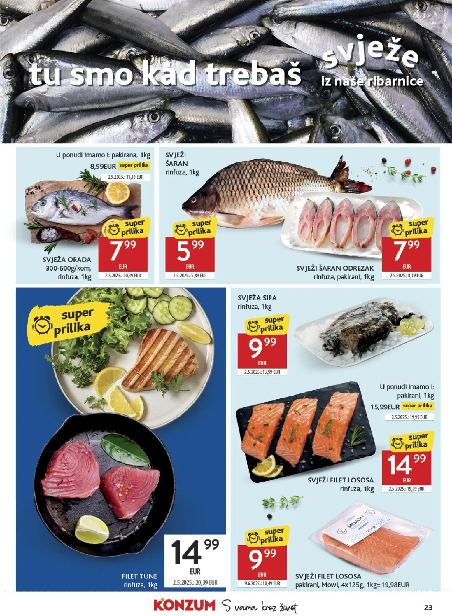 Konzum HR akciós újság Akciós újság in Magyarország