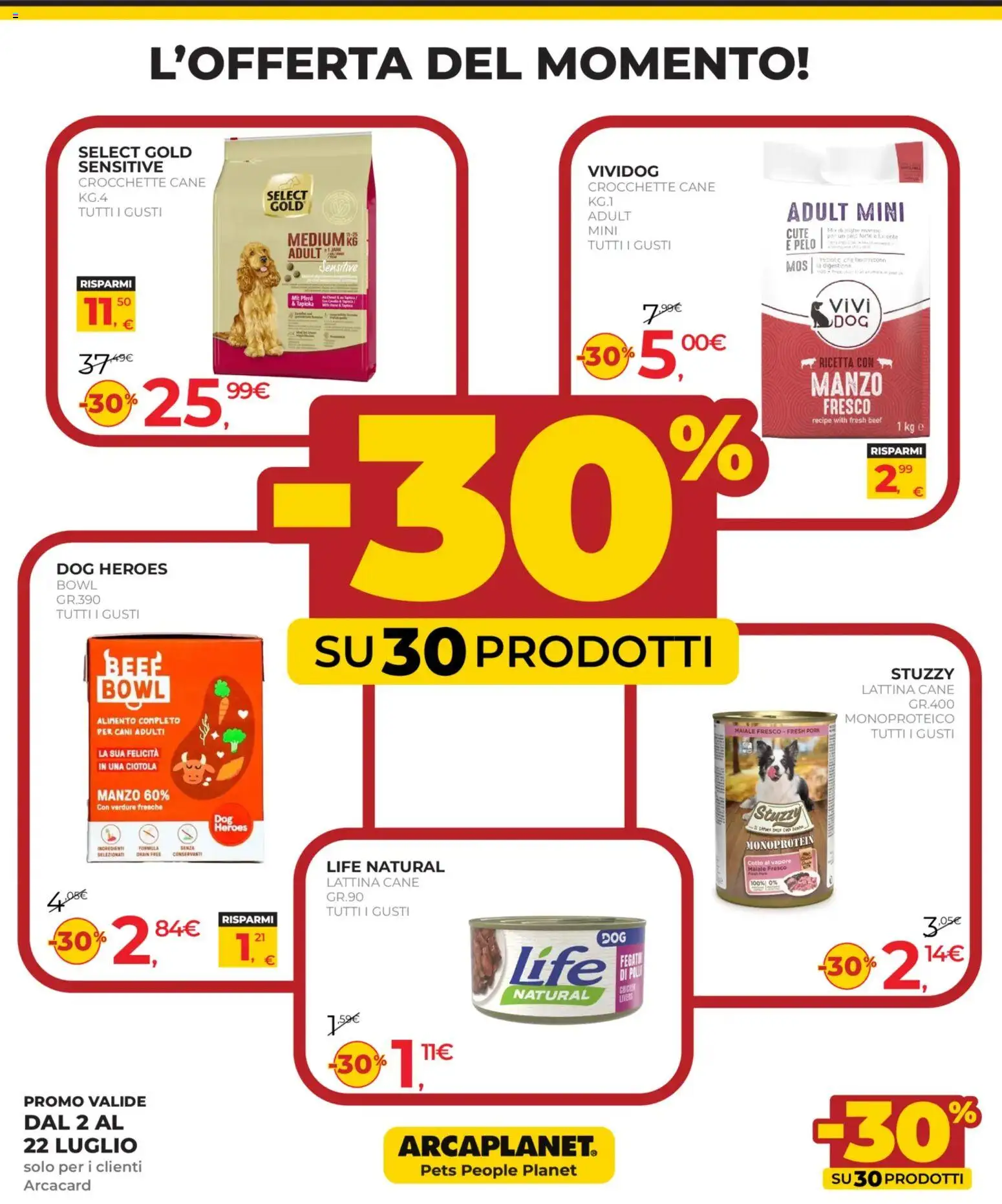 📣 Volantino Arcaplanet dal 📅 02/07/2026 - Scopri le offerte ora!🔥 | Italy