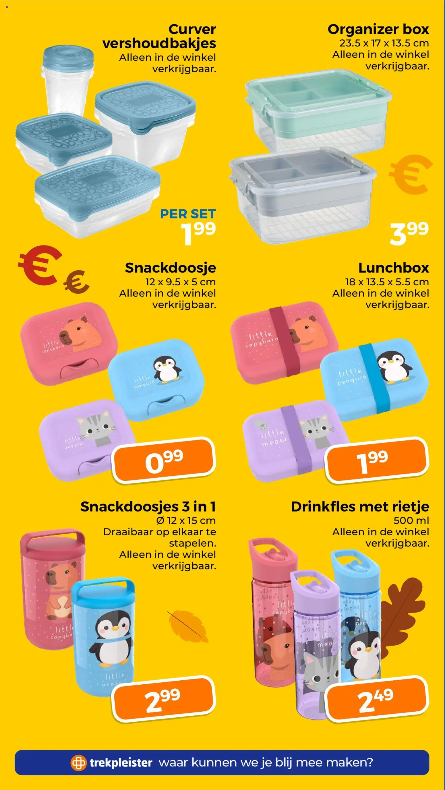 Trekpleister folder Folder in Nederland