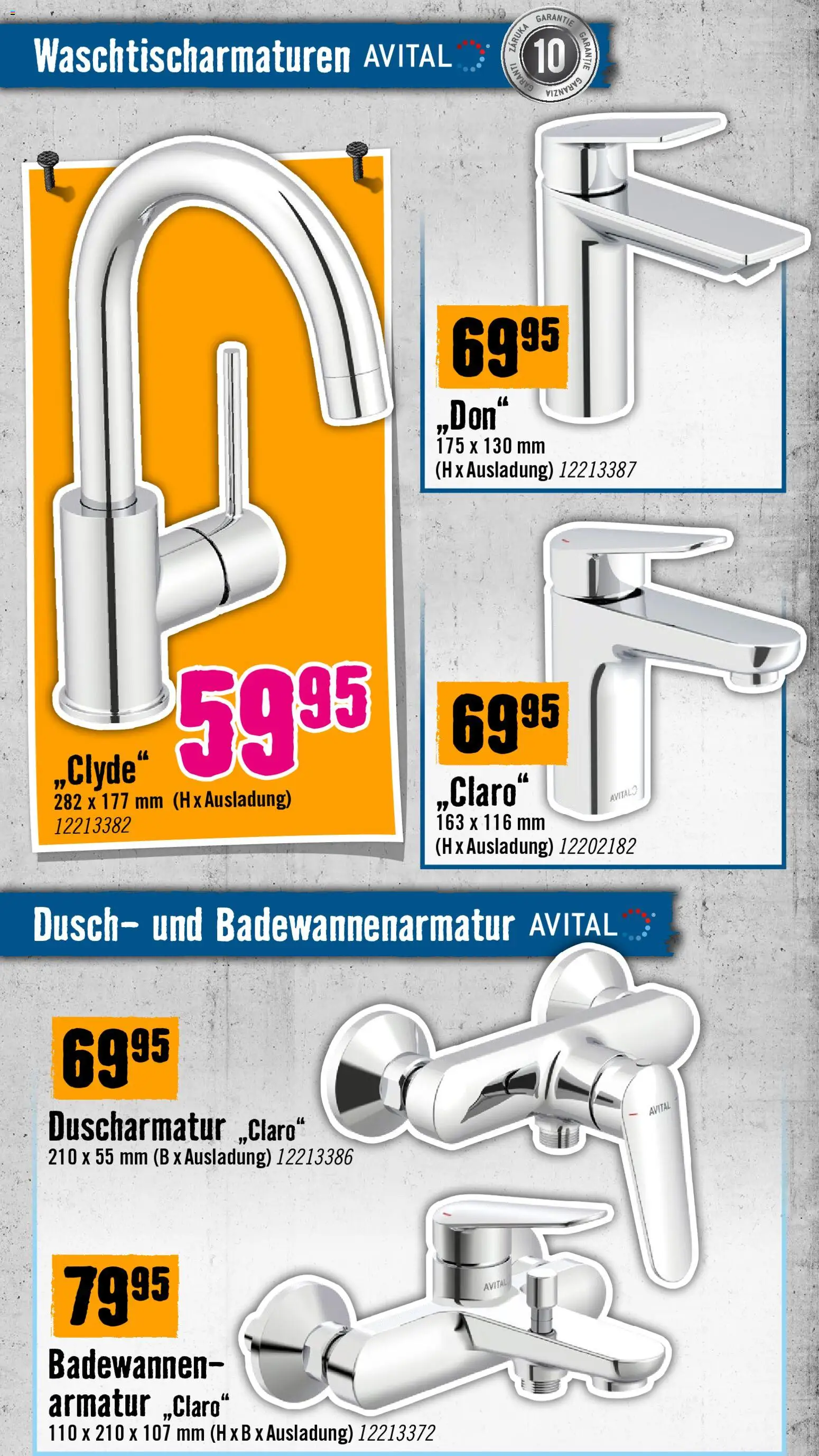 Hornbach Flugblatt Flugblatt in Österreich