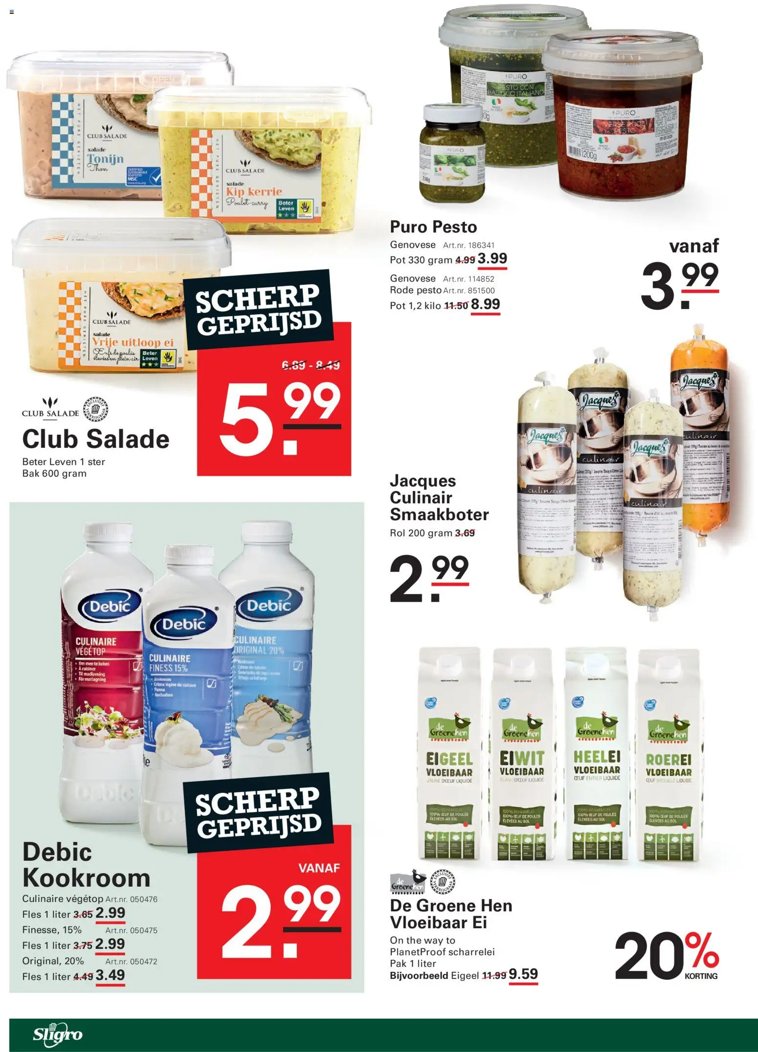 Sligro folder Folder in Nederland