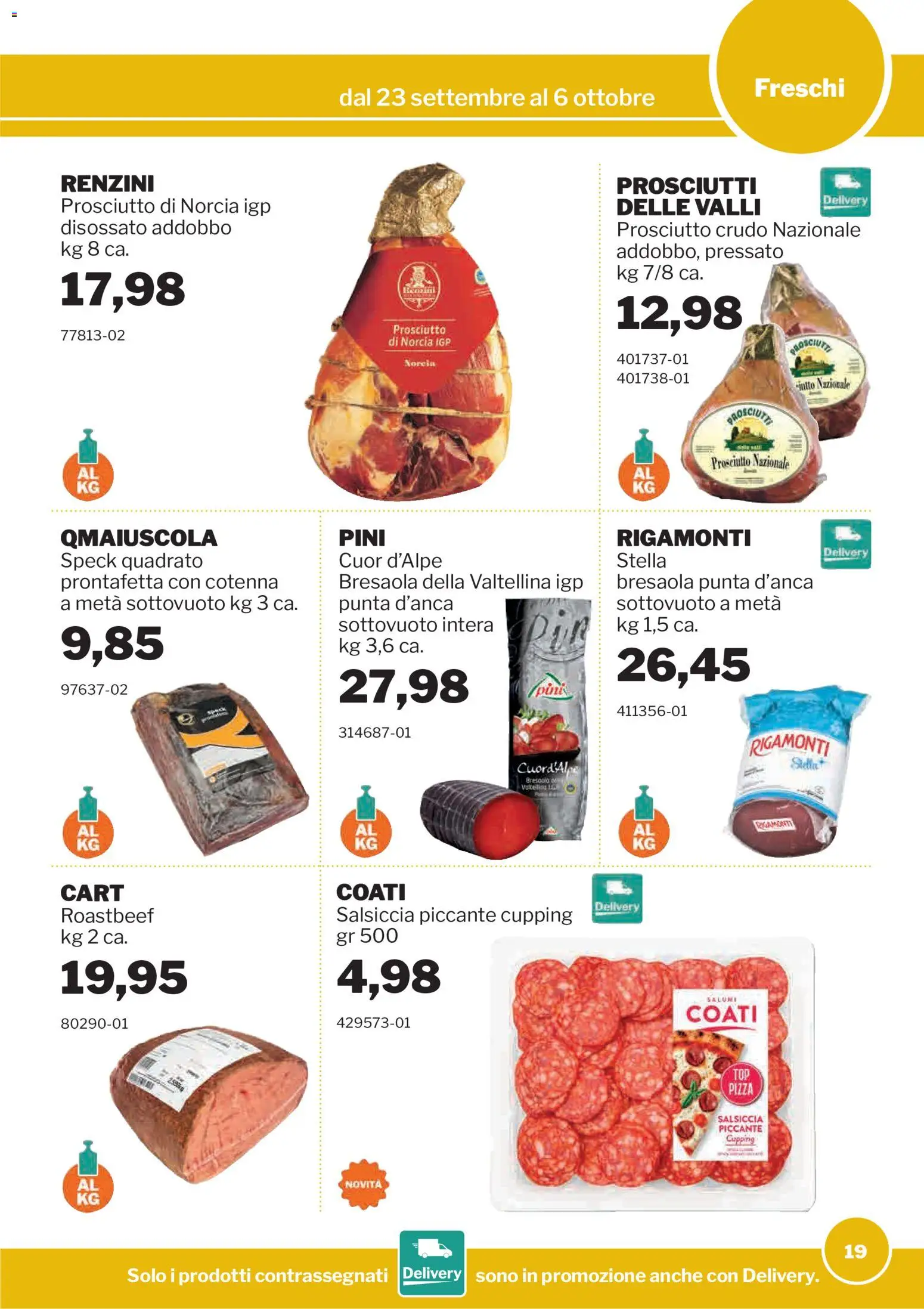 Sogegross volantino Volantino in Italy