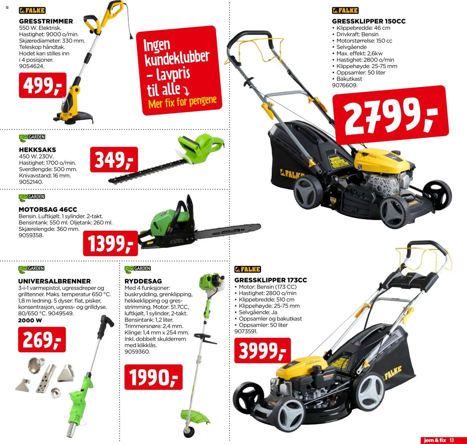 Nye » Jem & Fix kundeavis « er nå online. Se alle Julitilbud på mobilen og spar! | Norge