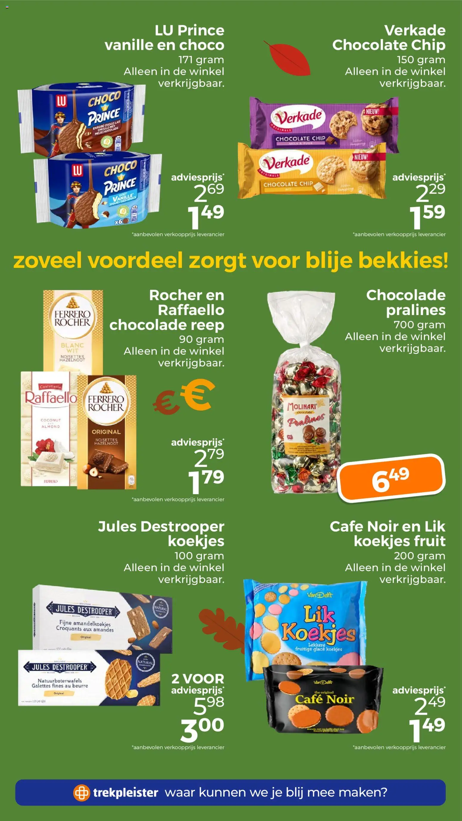 Trekpleister folder Folder in Nederland