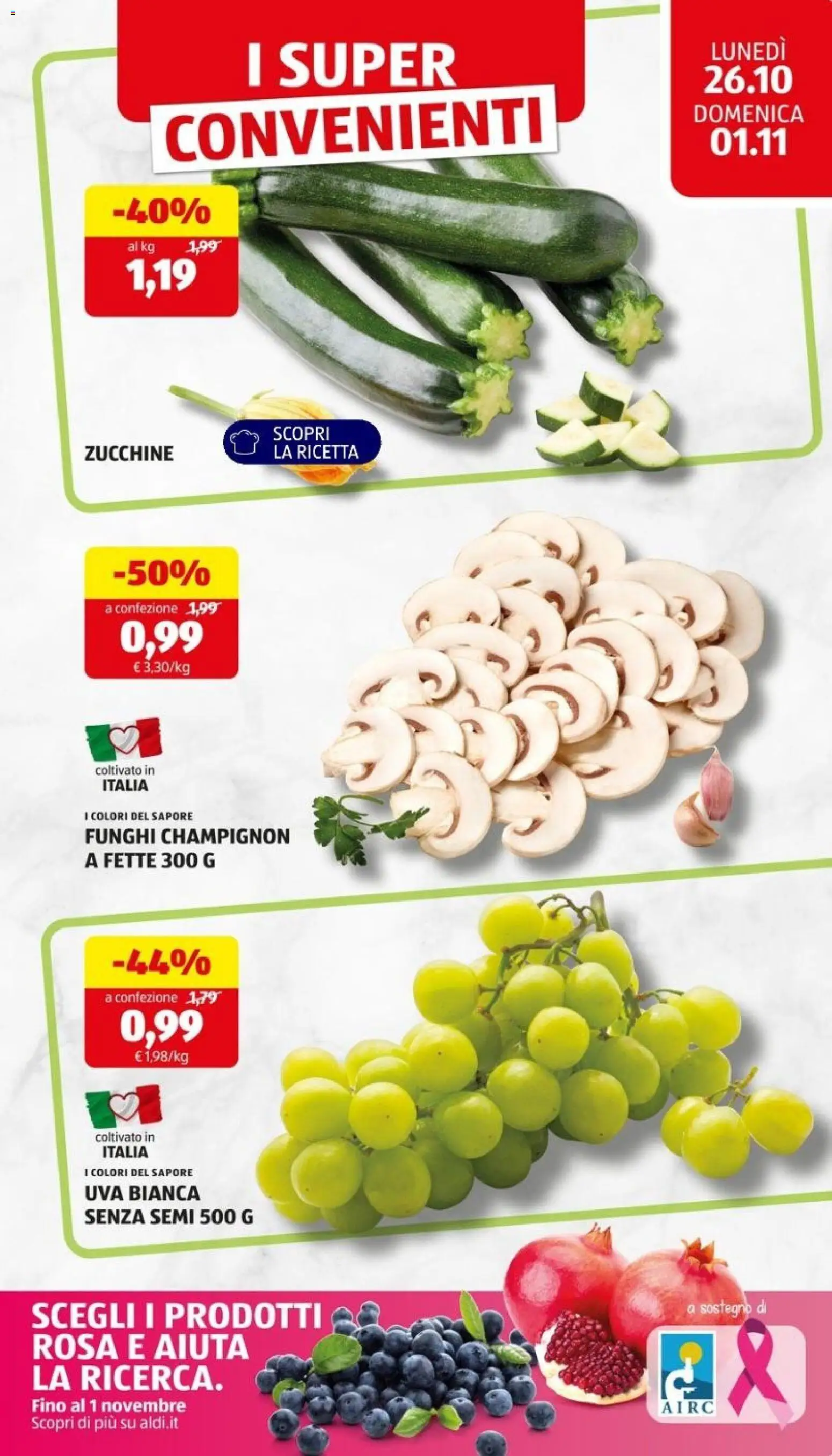 Aldi volantino Volantino in Italy