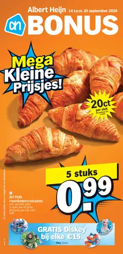 Albert Heijn Albert Heijn Folder week / de la semaine 38