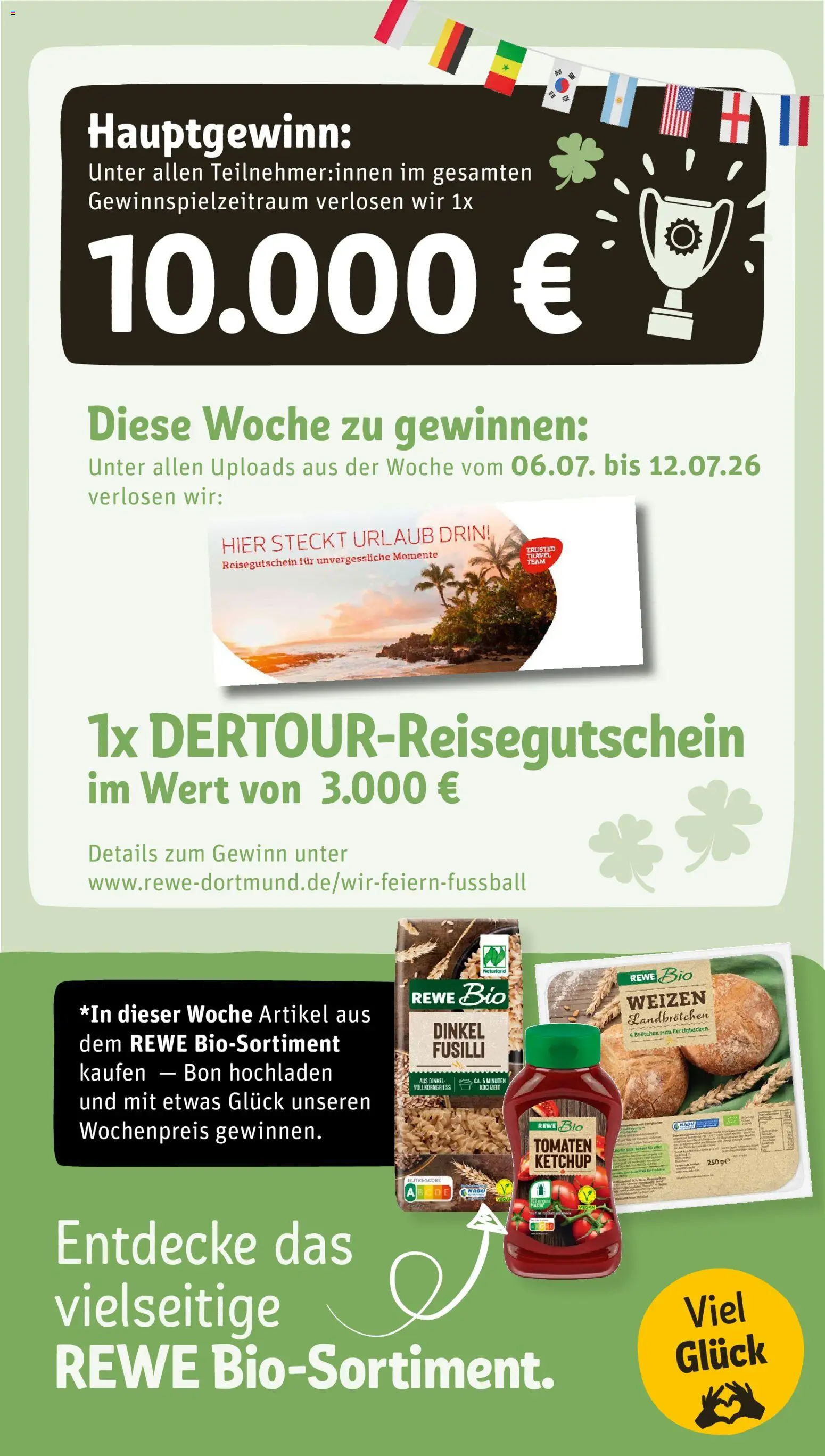 Rewe ihr Kaufpark Prospekt | 06.07.2026 | Wie erhält man einen begrenzten Rabatt? | Deutschland