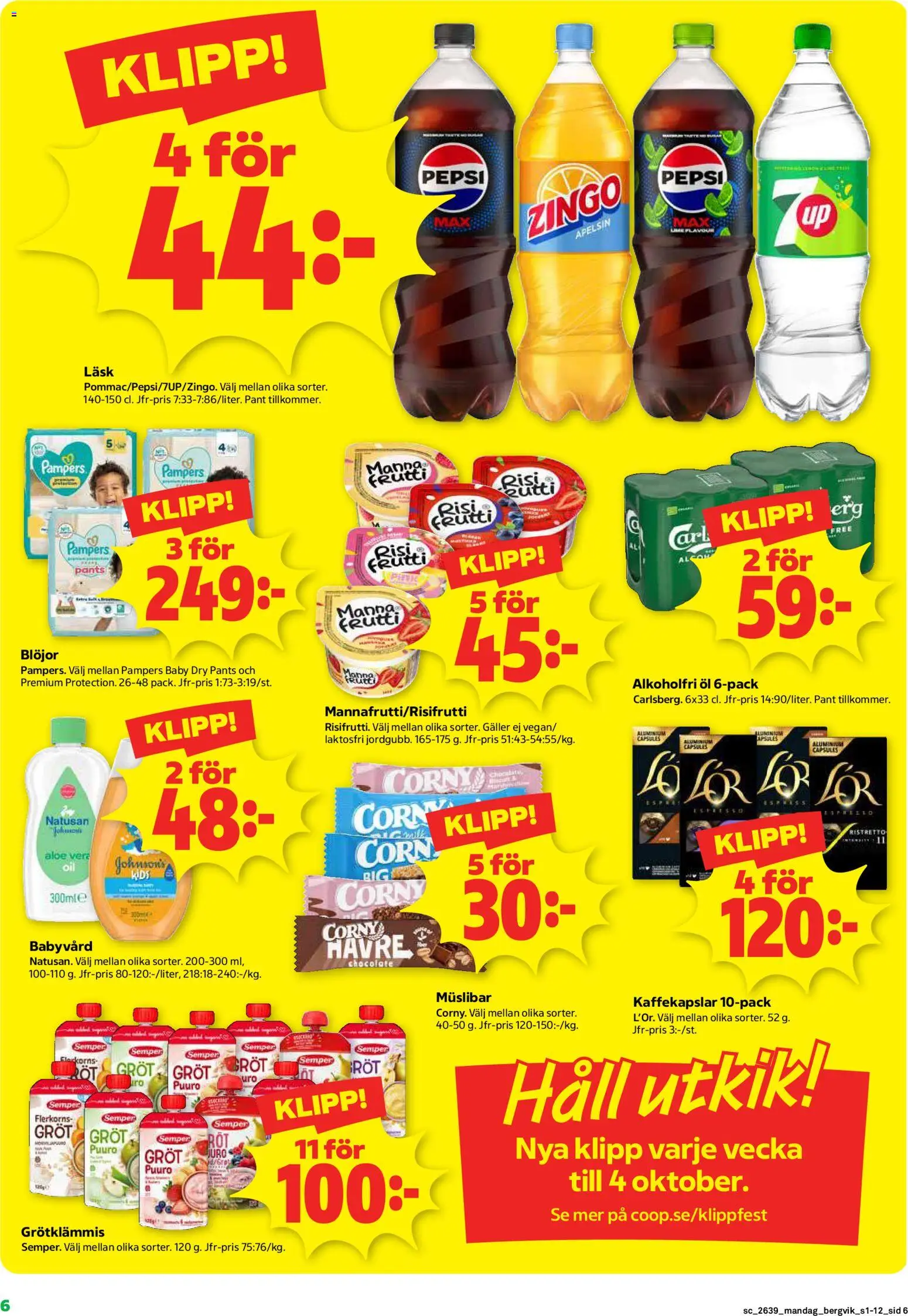 Stora Coop erbjudanden Reklamblad in Sverige