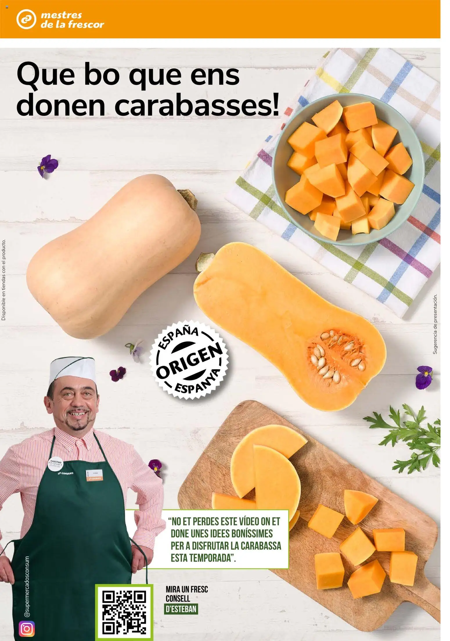 Consum folleto Folleto in España