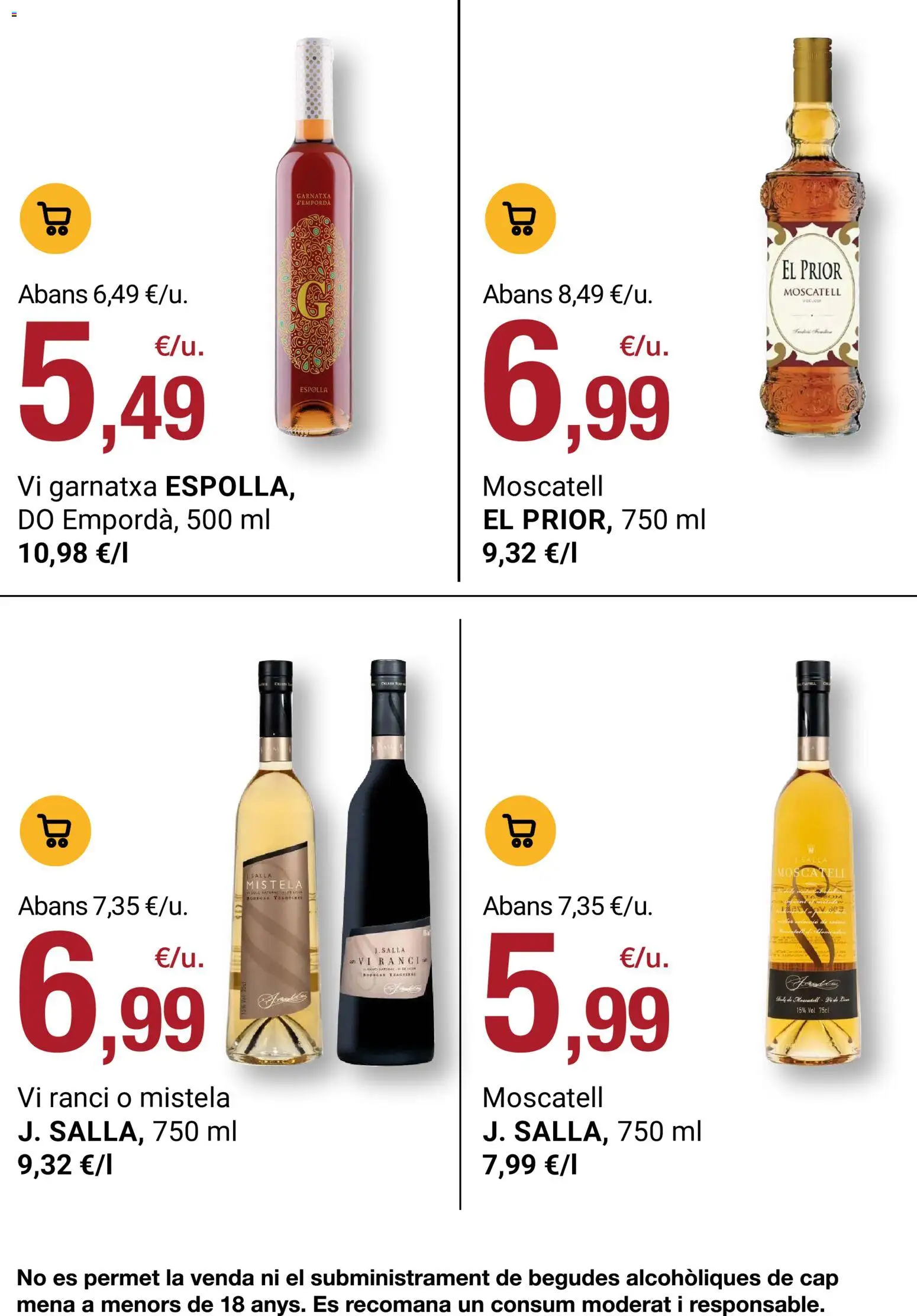 Bonpreu folleto Folleto in España