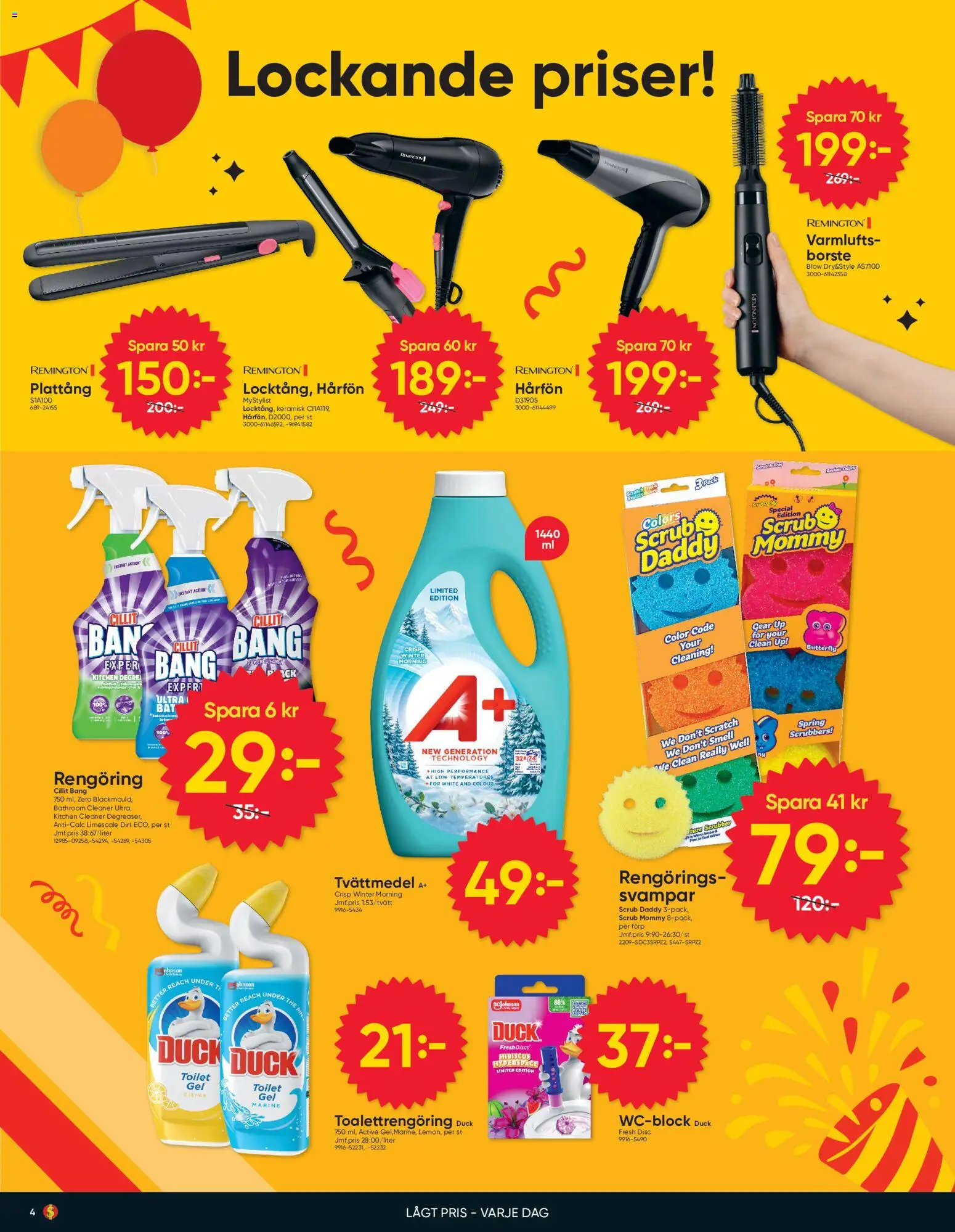 Dollar Store erbjudanden Reklamblad in Sverige