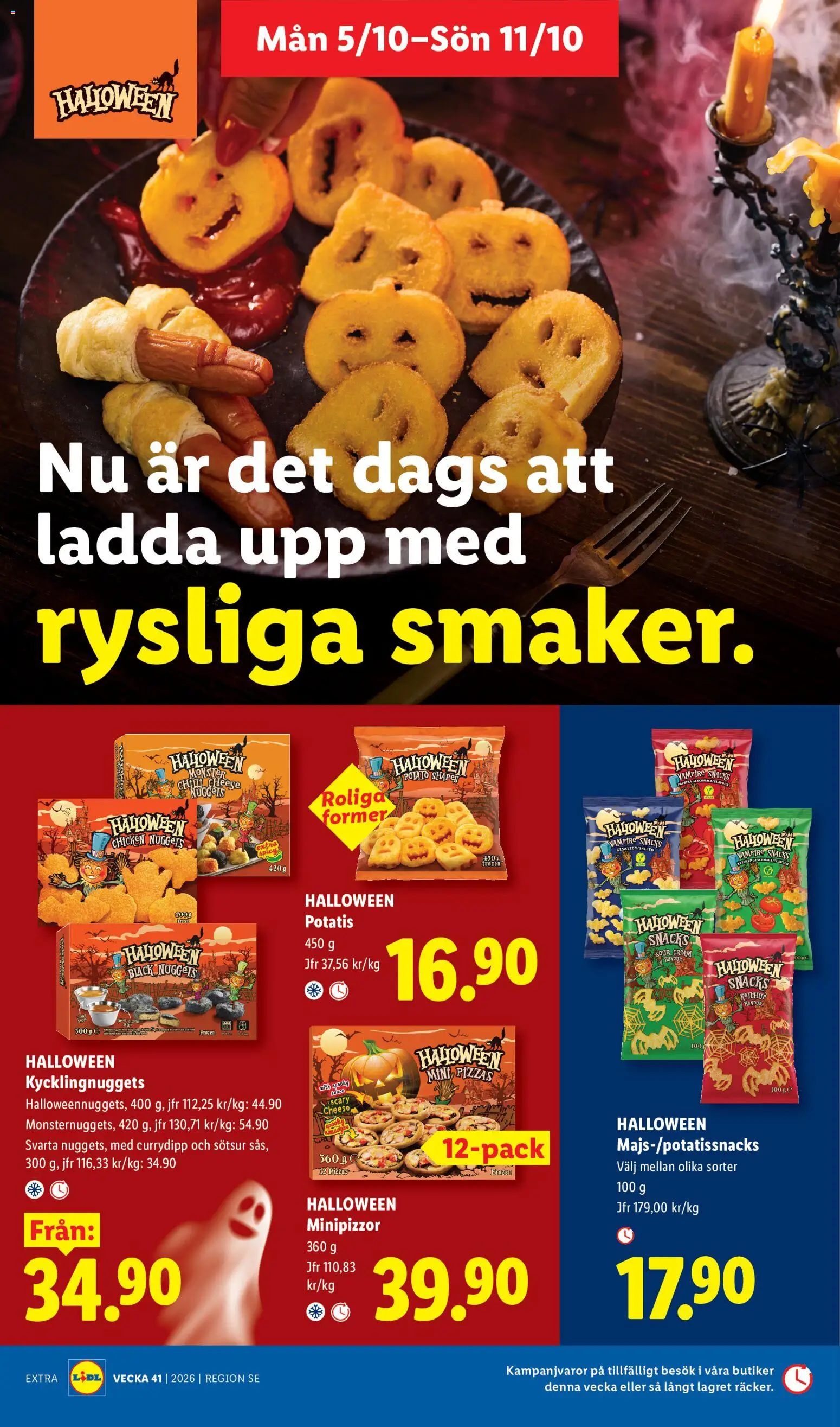 Lidl erbjudanden Reklamblad in Sverige