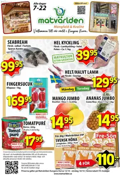 Matvärlden Matvärlden erbjudanden