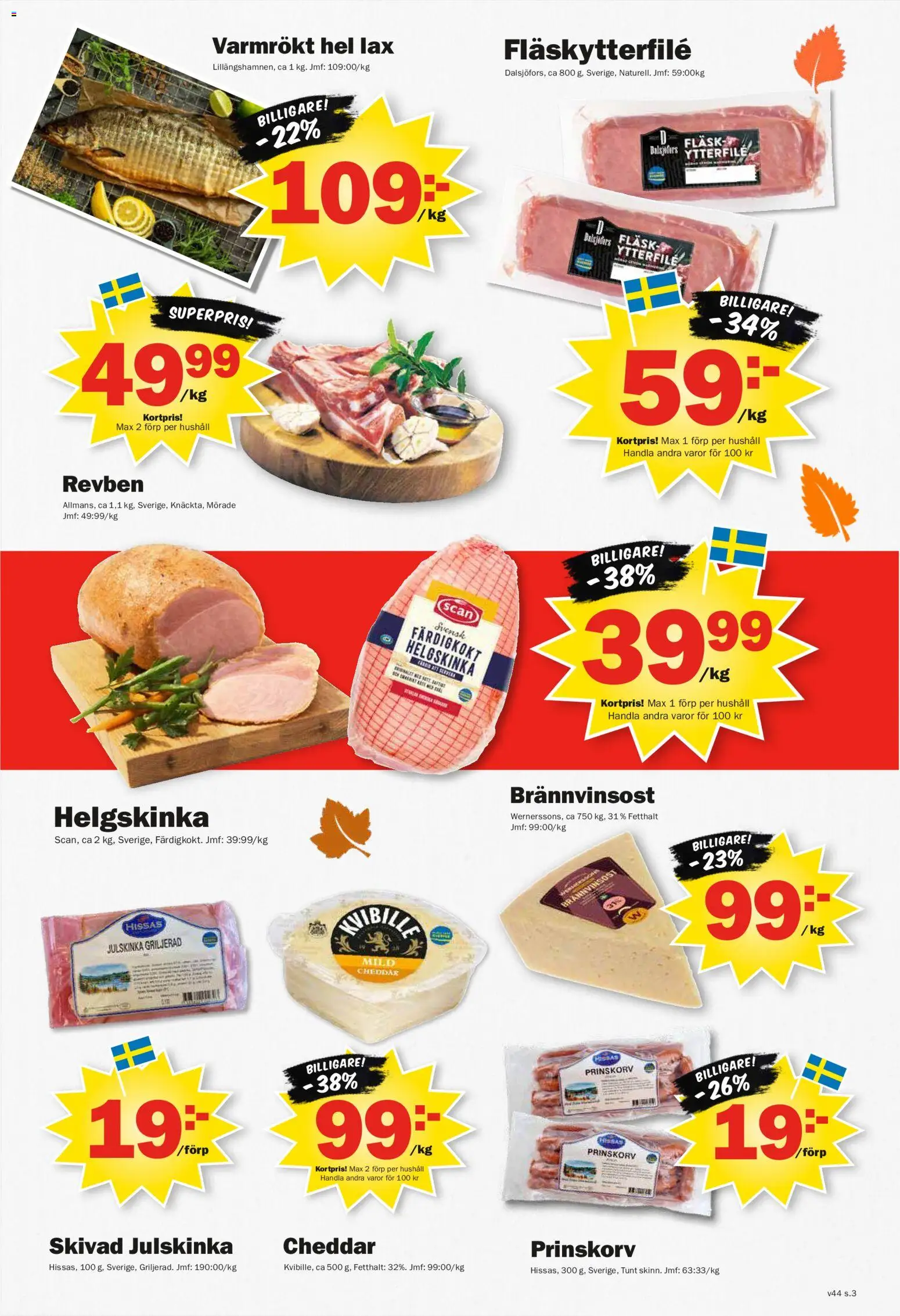 Pekås erbjudanden Reklamblad in Sverige
