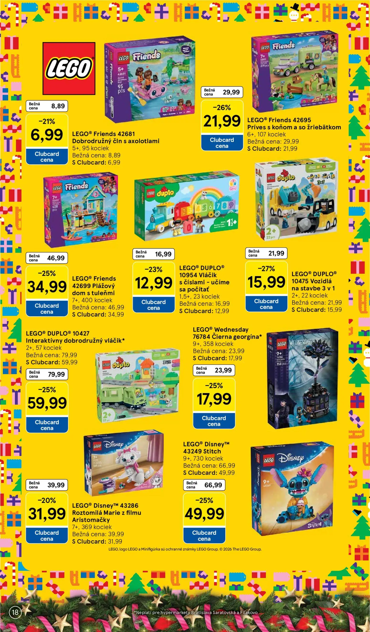 Tesco katalóg hračiek Leták in Slovensko