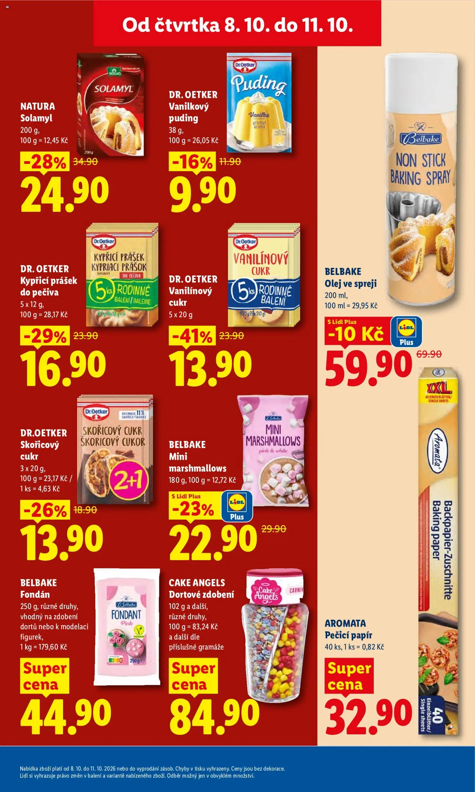 Lidl leták Leták in Česko