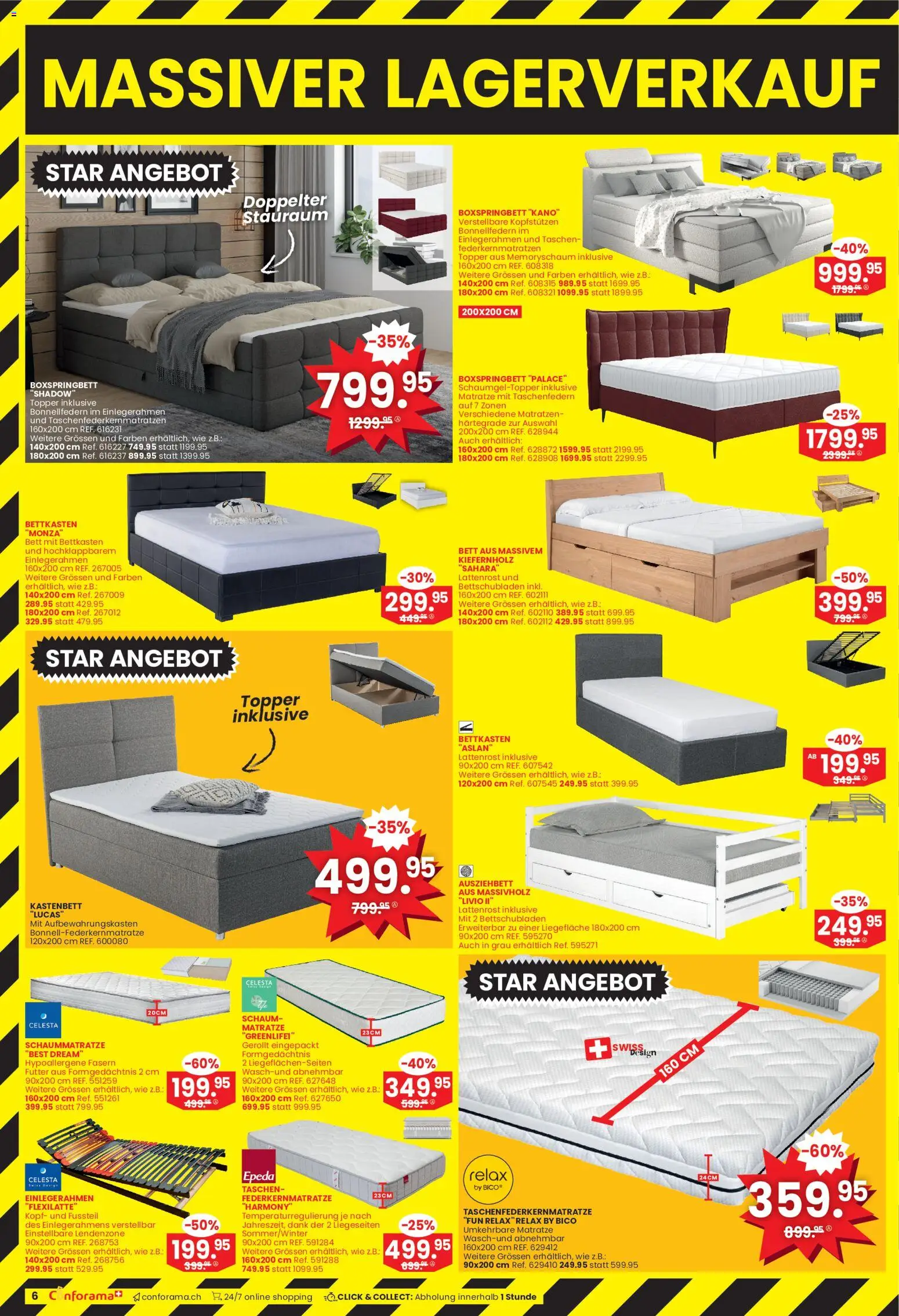 🛍️ Conforama aktionen ab 08.07.2026 » Entdecken Sie exklusive Rabatte und sparen Sie noch heute! 💰 | Schweiz