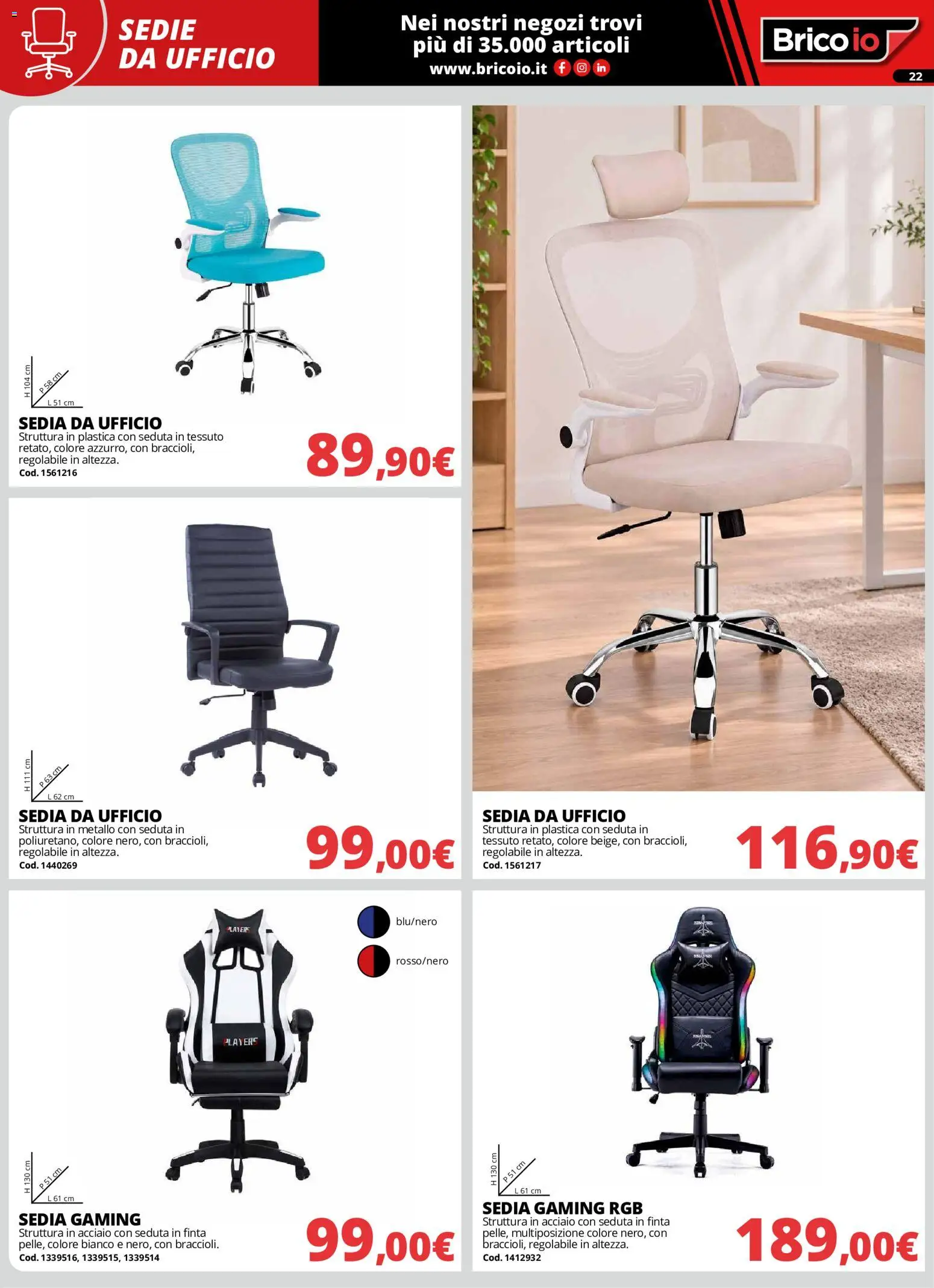 Brico io volantino Arredo Volantino in Italy