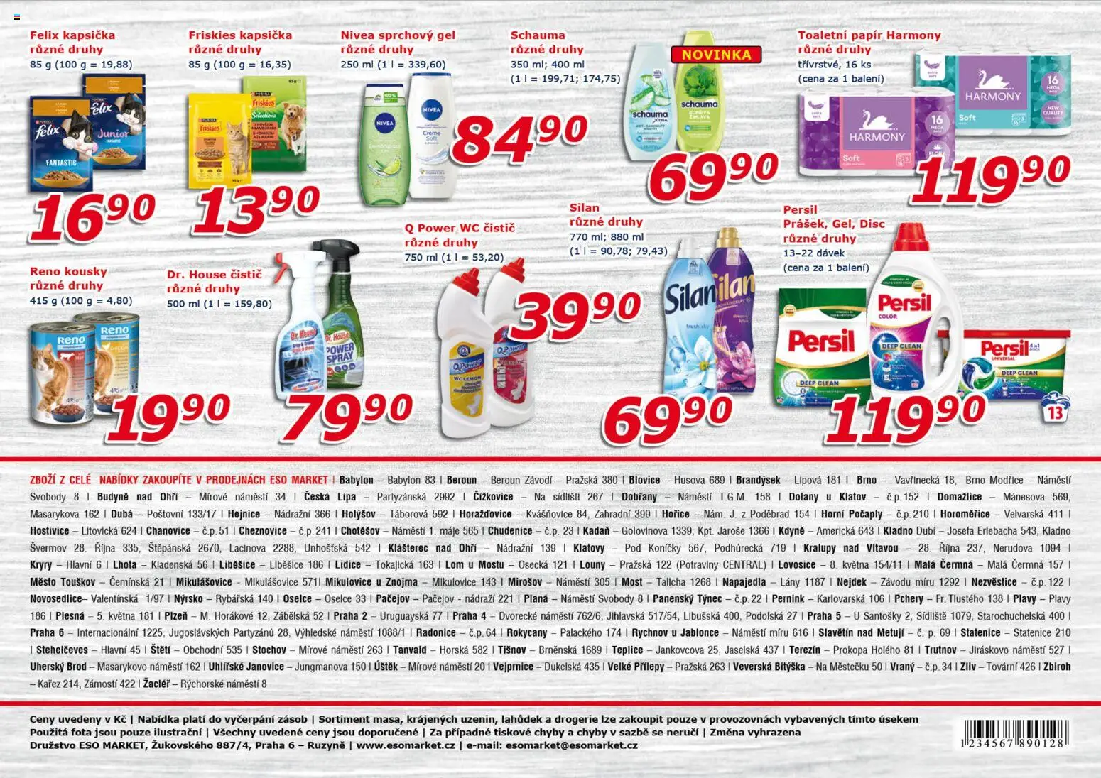Eso market leták Leták in Česko