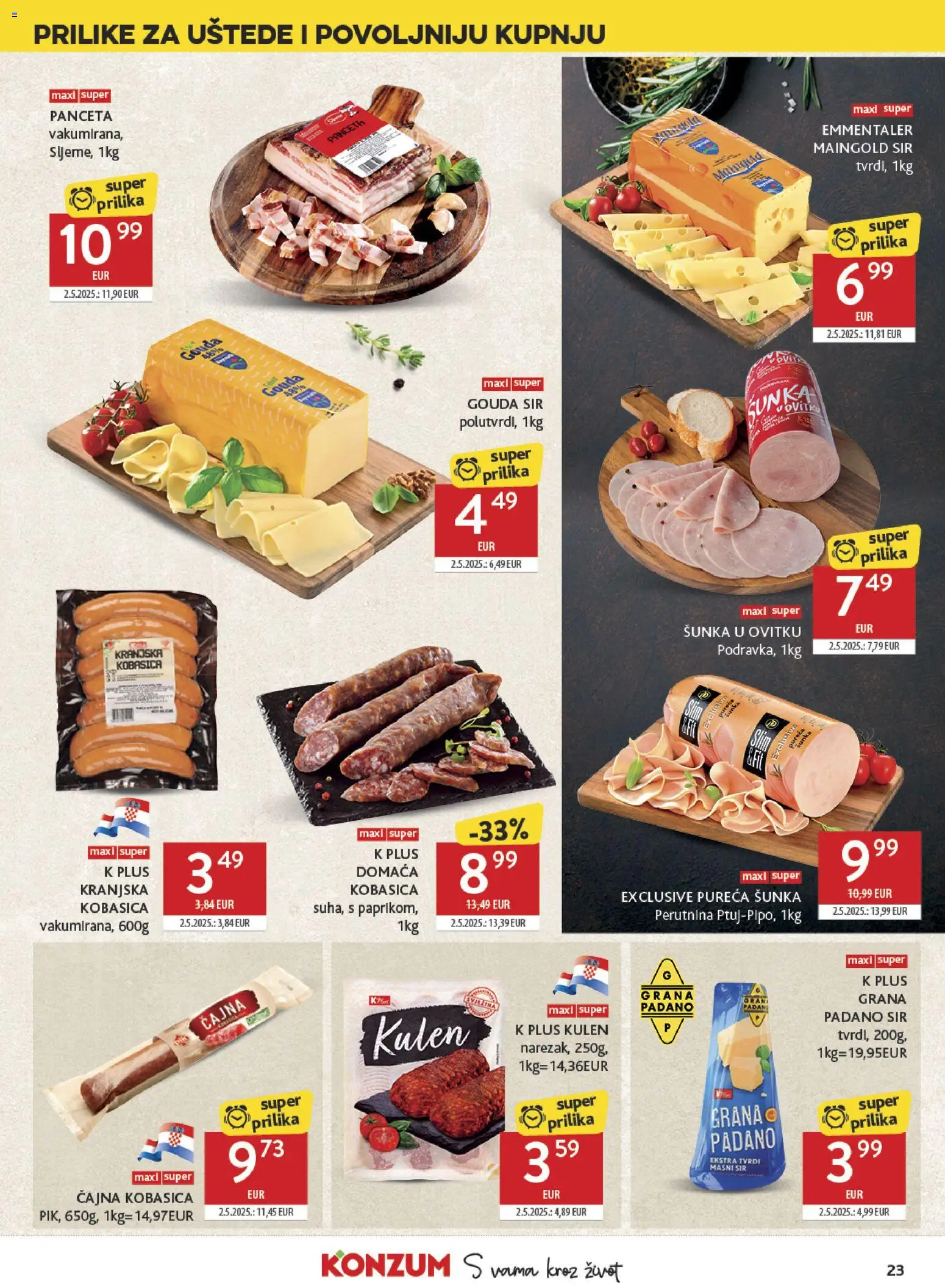 Konzum HR Akciós Újság 2026.07.08.-tól/töl - fantasztikus ajánlatokat! 🛍️ | Magyarország