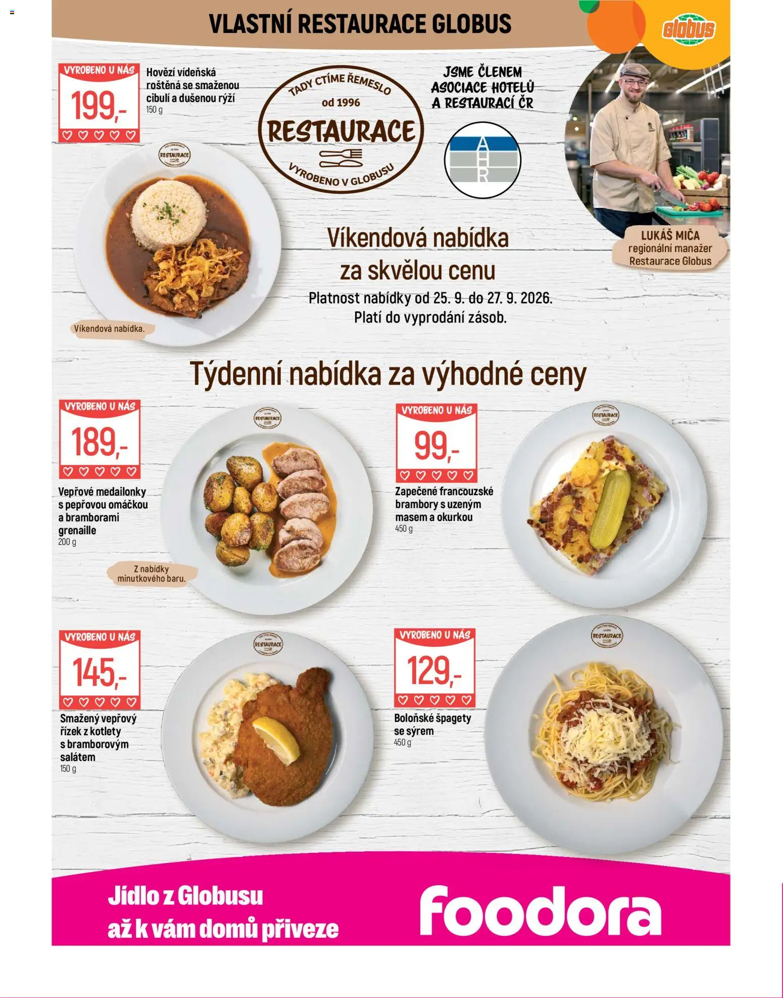 Globus leták Leták in Česko