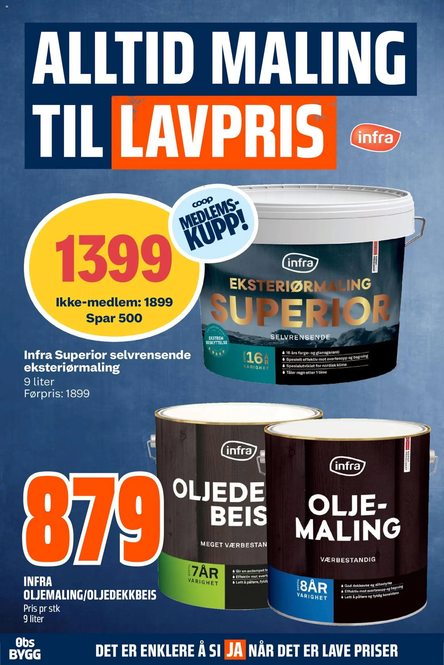 Nye » Obs Bygg kundeavis « er nå online. Se alle Julitilbud på mobilen og spar! | Norge