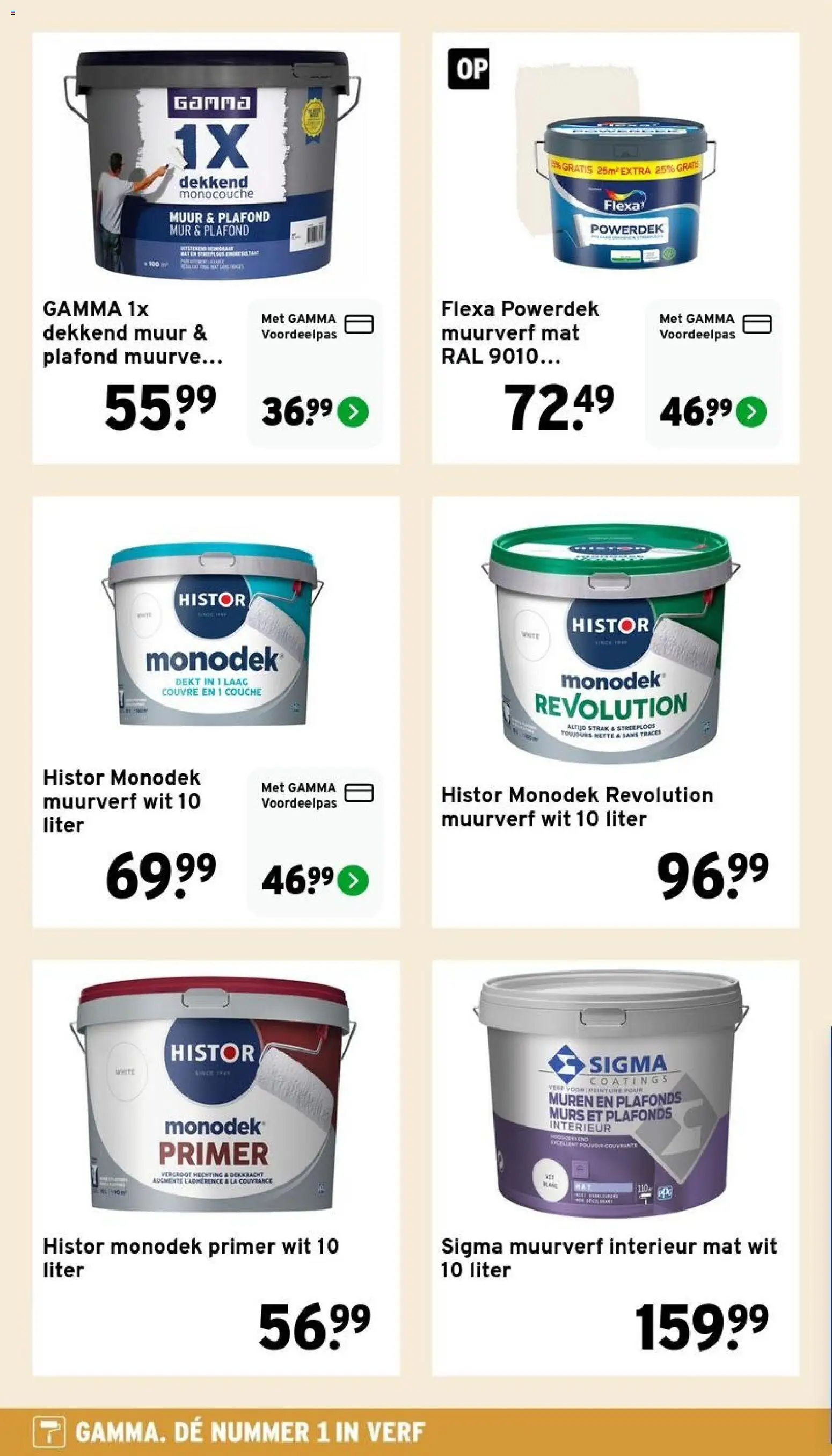 GAMMA folder Folder in Nederland