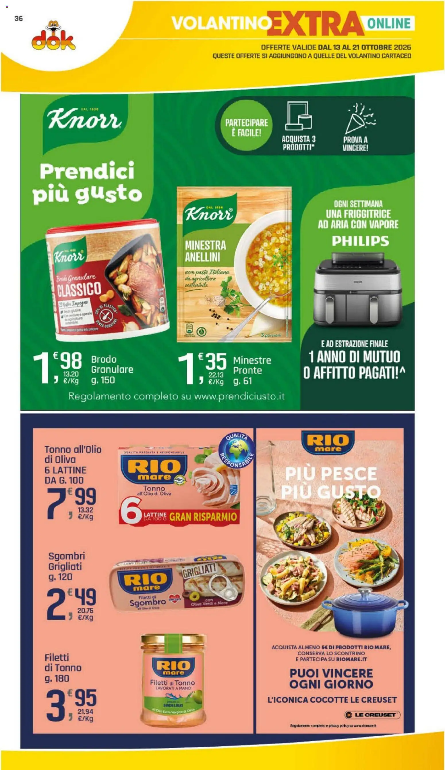 DOK volantino Procida e Pozzuoli Volantino in Italy