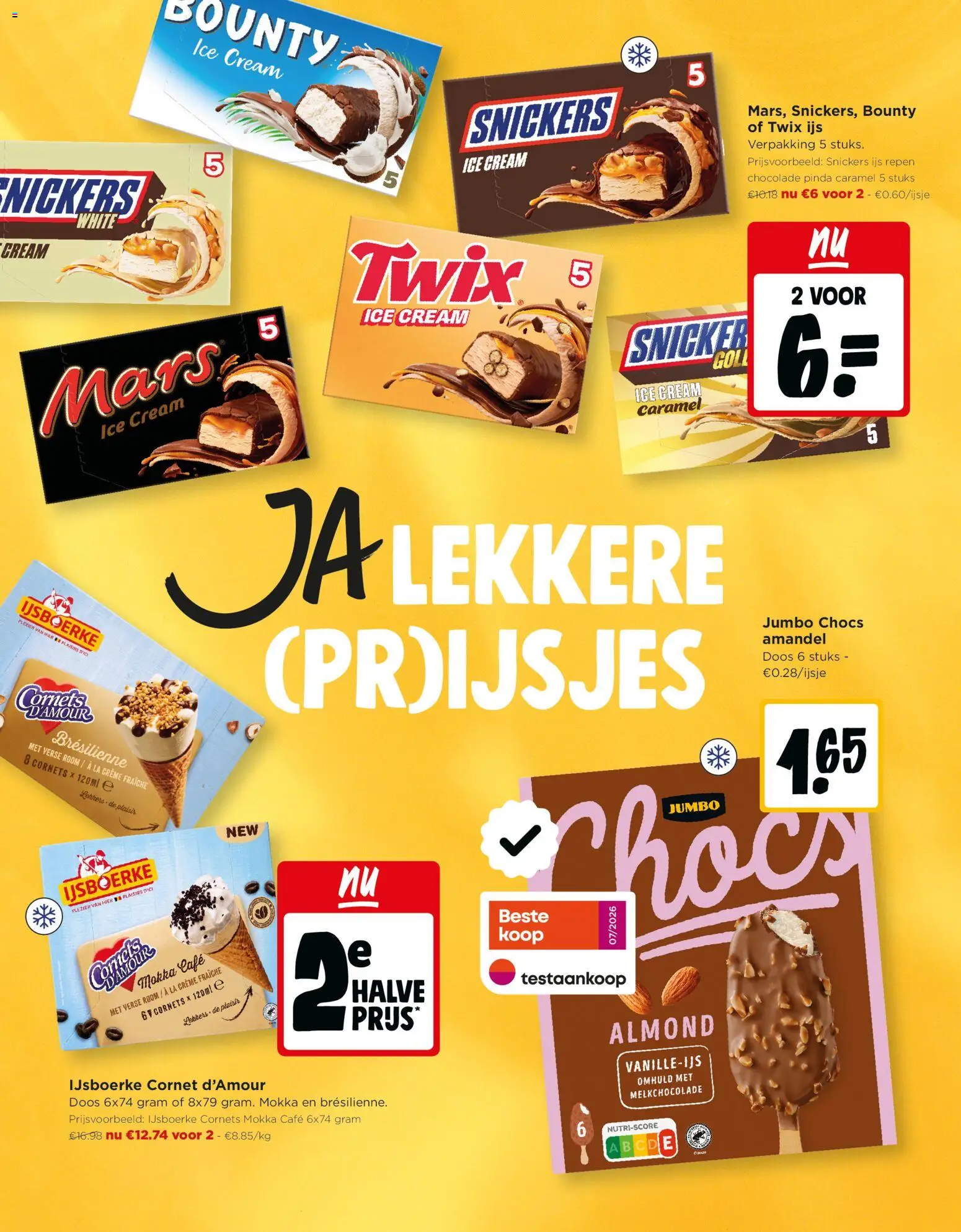 JUMBO folder / publicité Folder in België