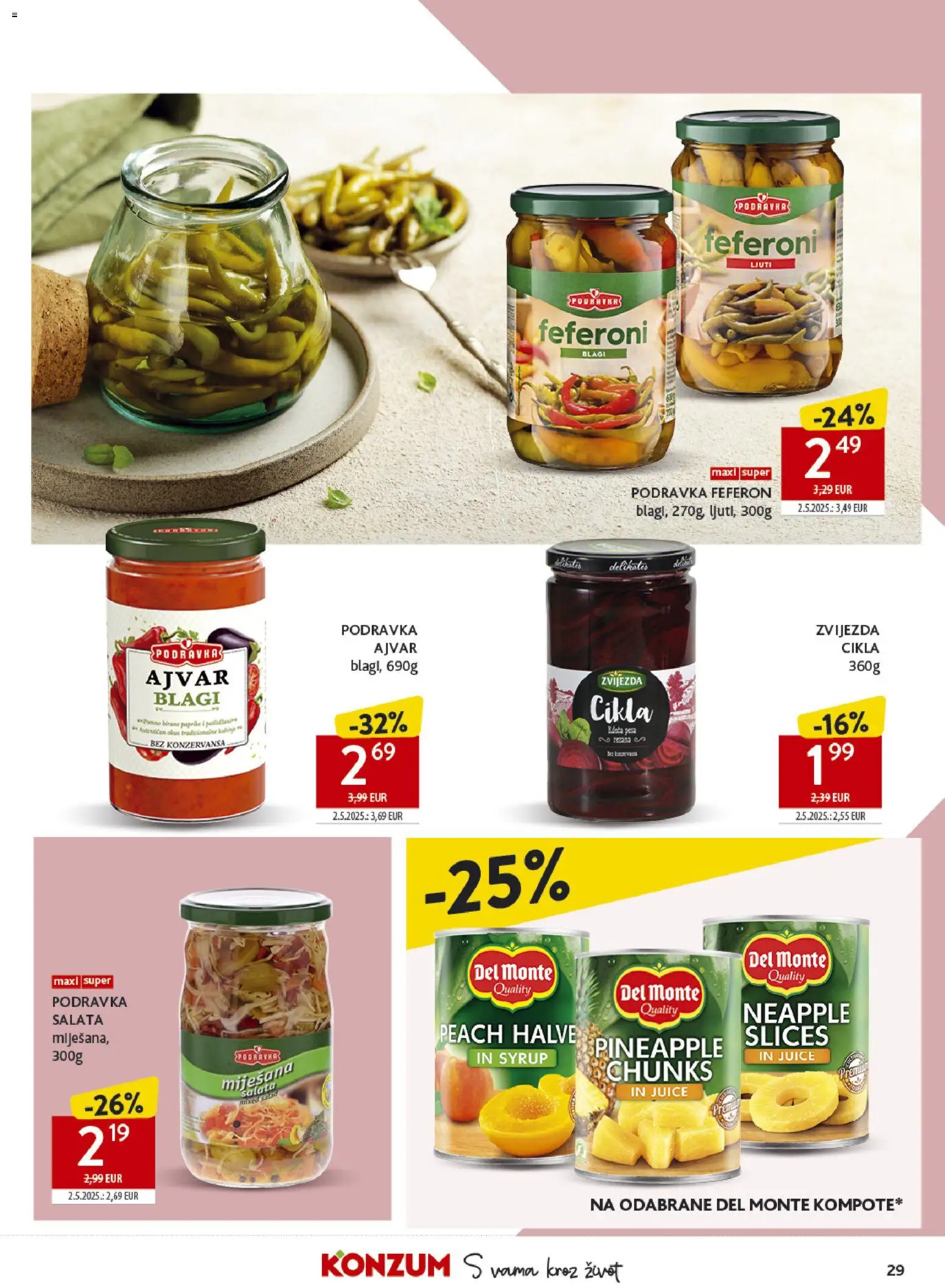 Konzum HR akciós újság Akciós újság in Magyarország