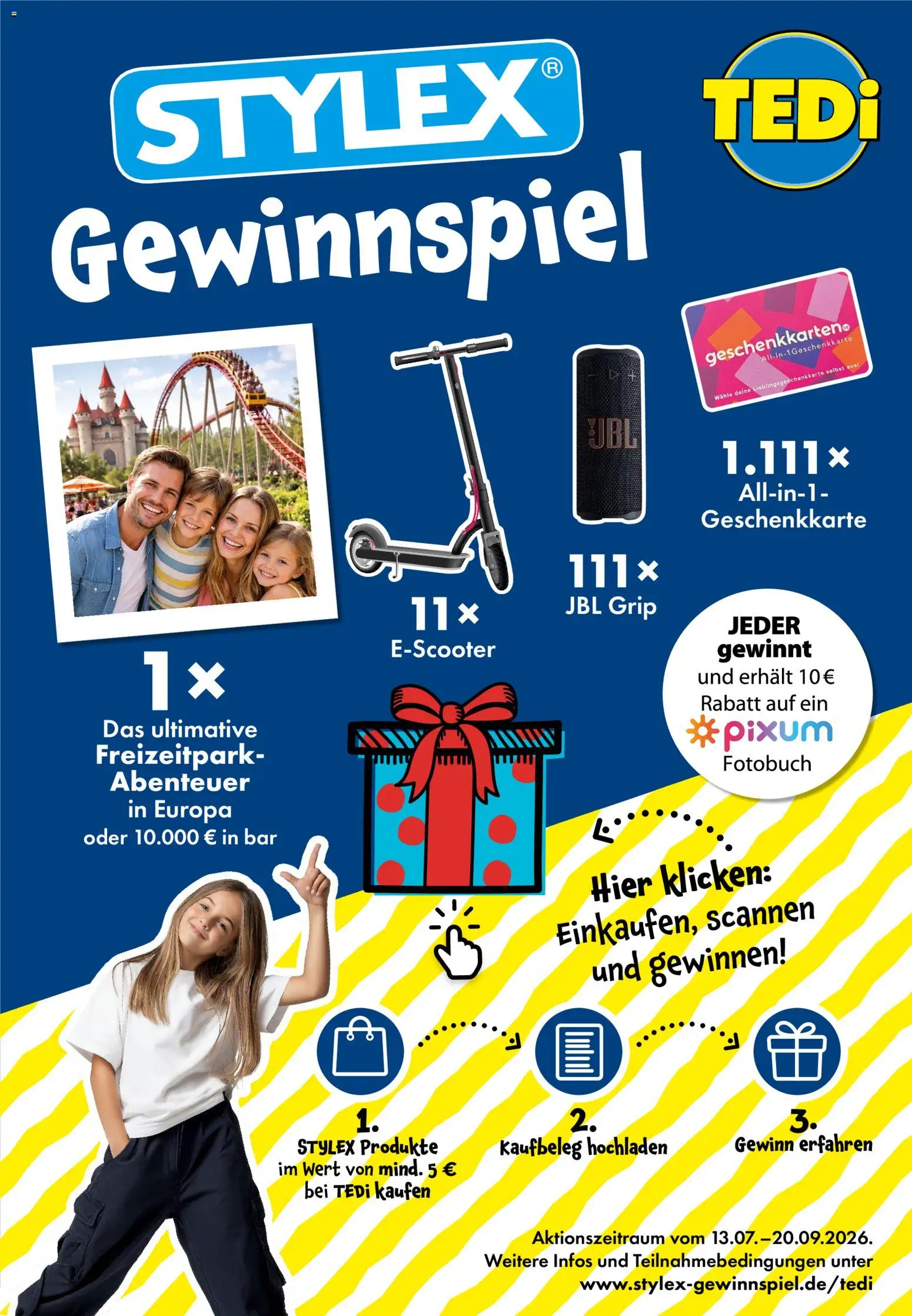 TEDi Prospekt | 03.07.2026 | Wie erhält man einen begrenzten Rabatt? | Deutschland