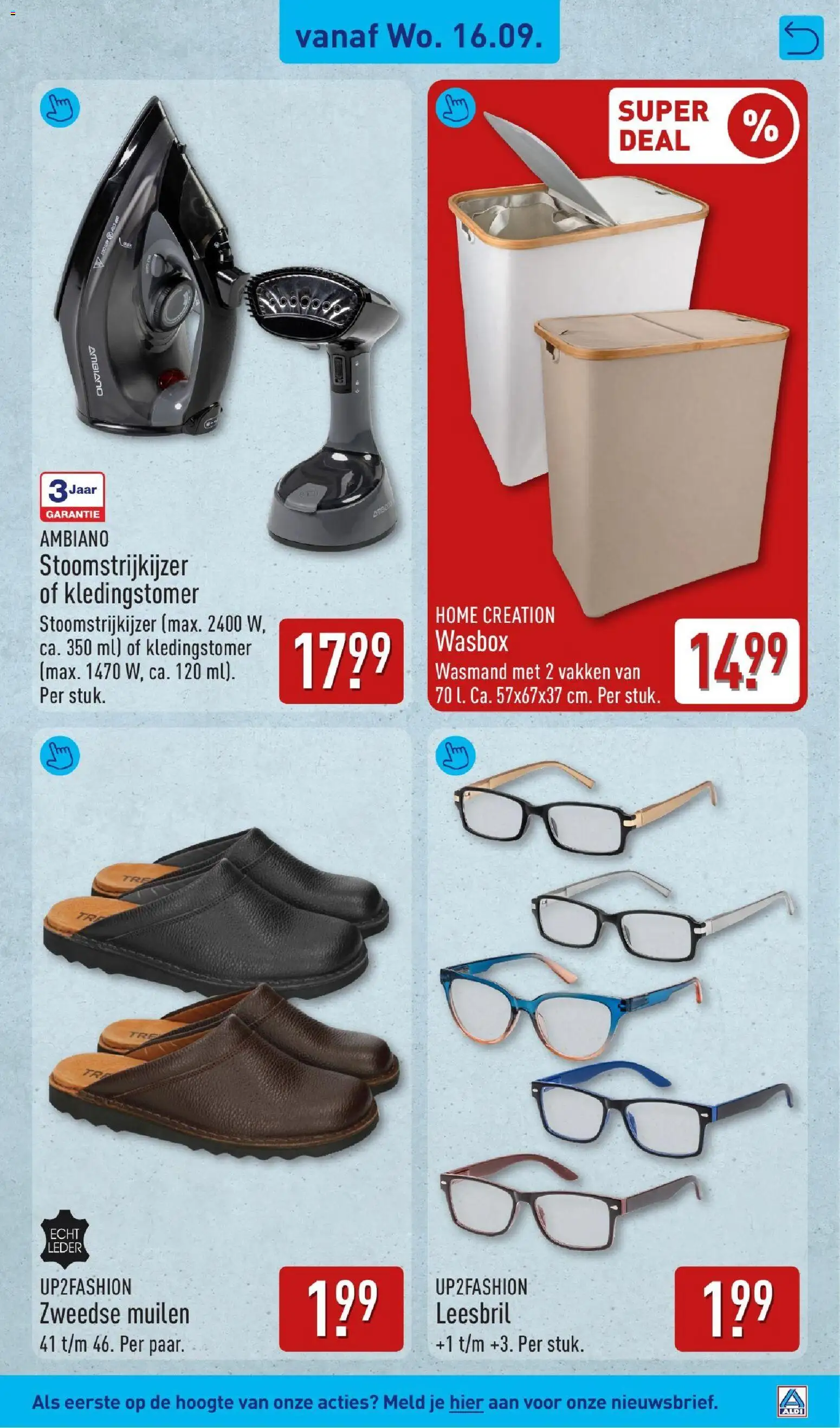Aldi folder week 38 Folder in Nederland