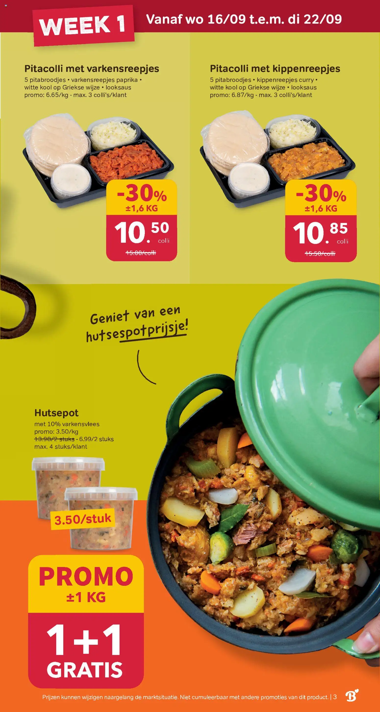Bon Ap folder/publicité Folder in België