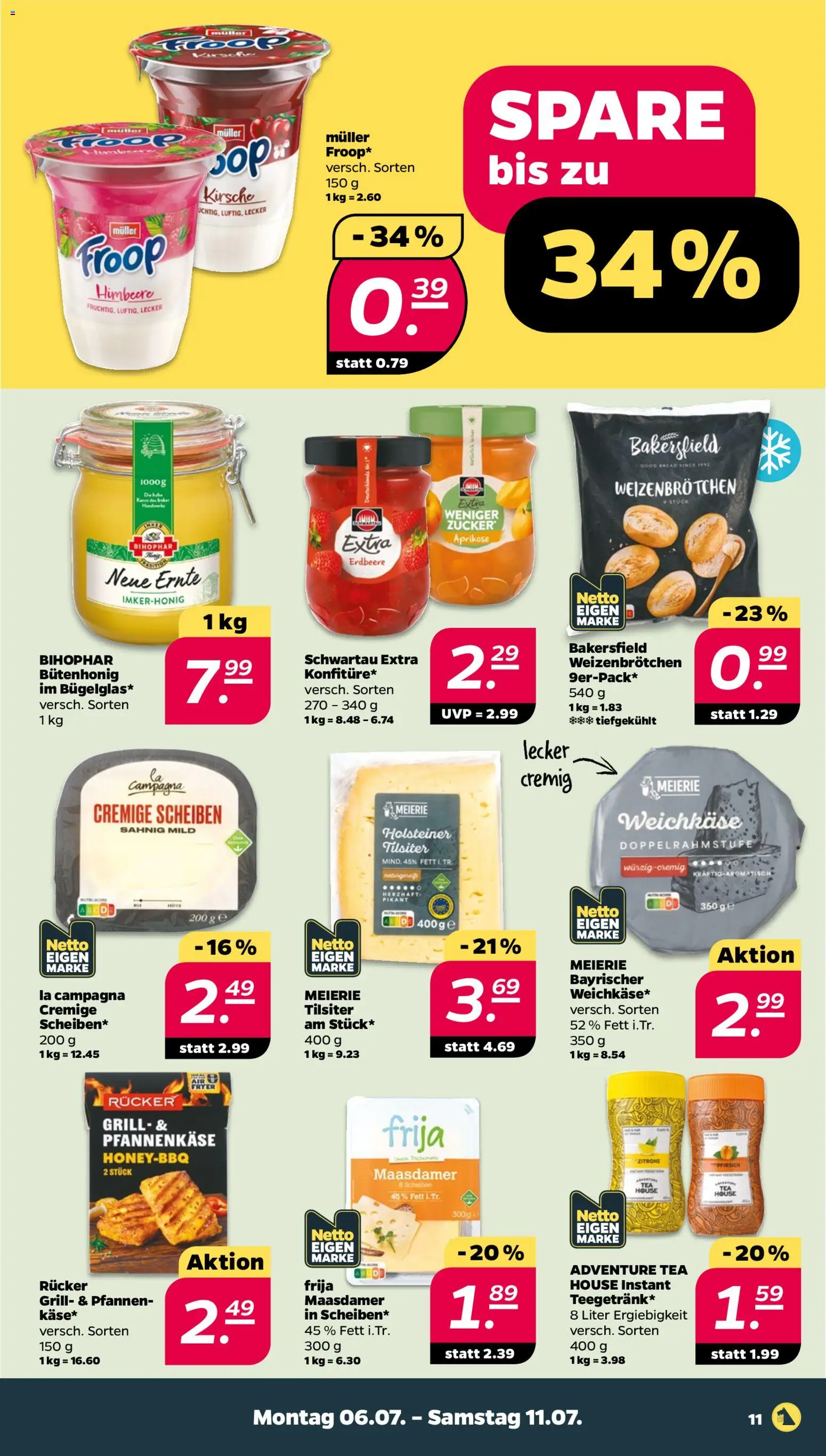 Netto Prospekt | 06.07.2026 | Wie erhält man einen begrenzten Rabatt? | Deutschland